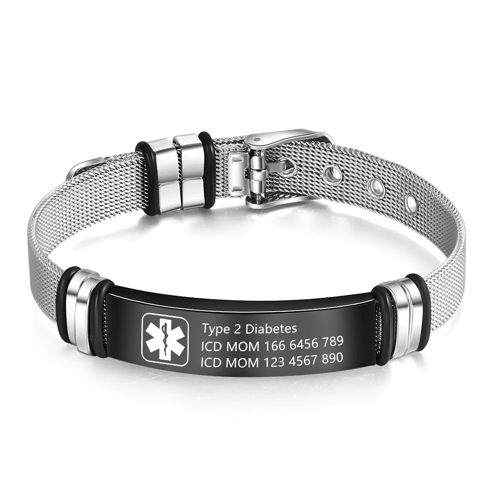 Custom Medical Bracelet