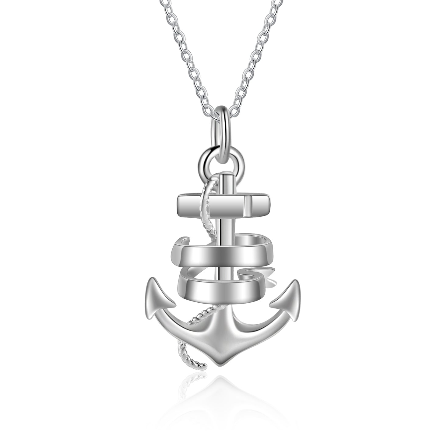 Custom Name With Anchor Necklace