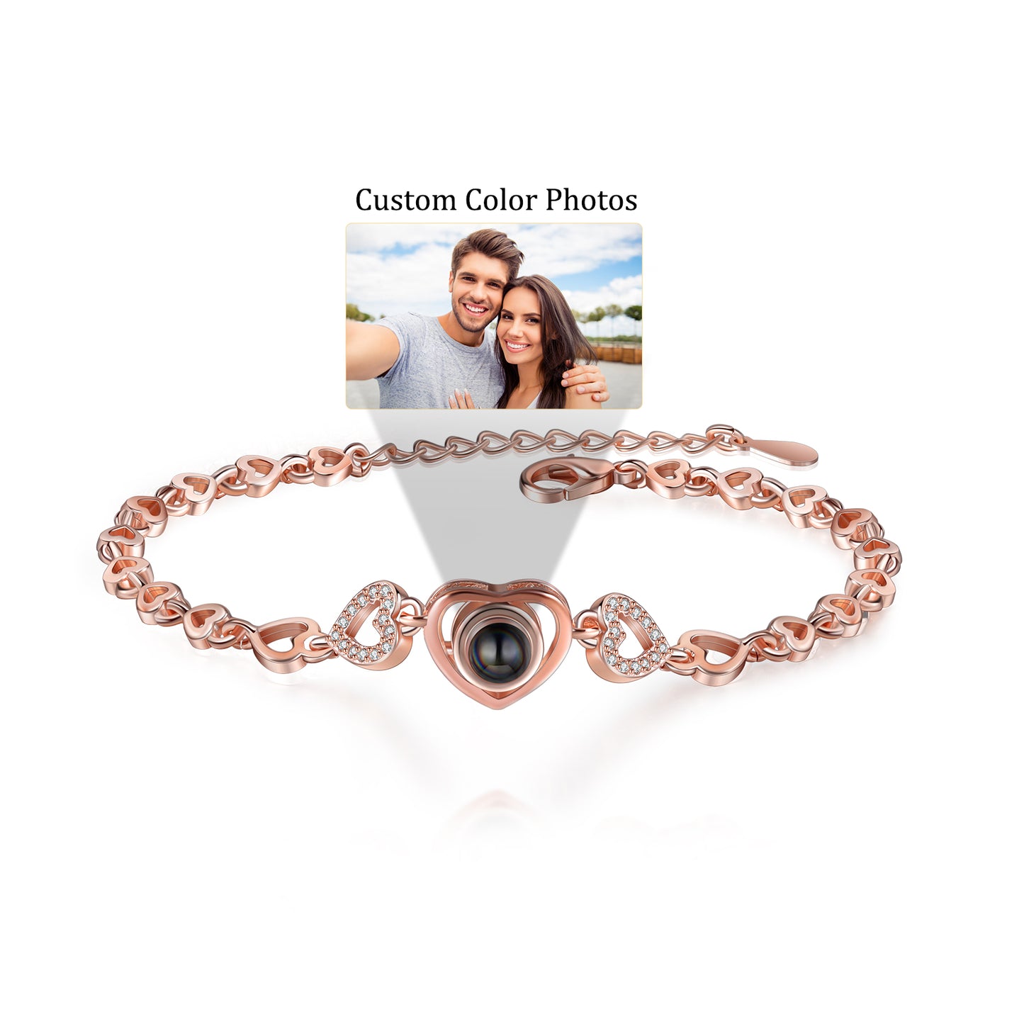 Custom Photo Projection Bracelet