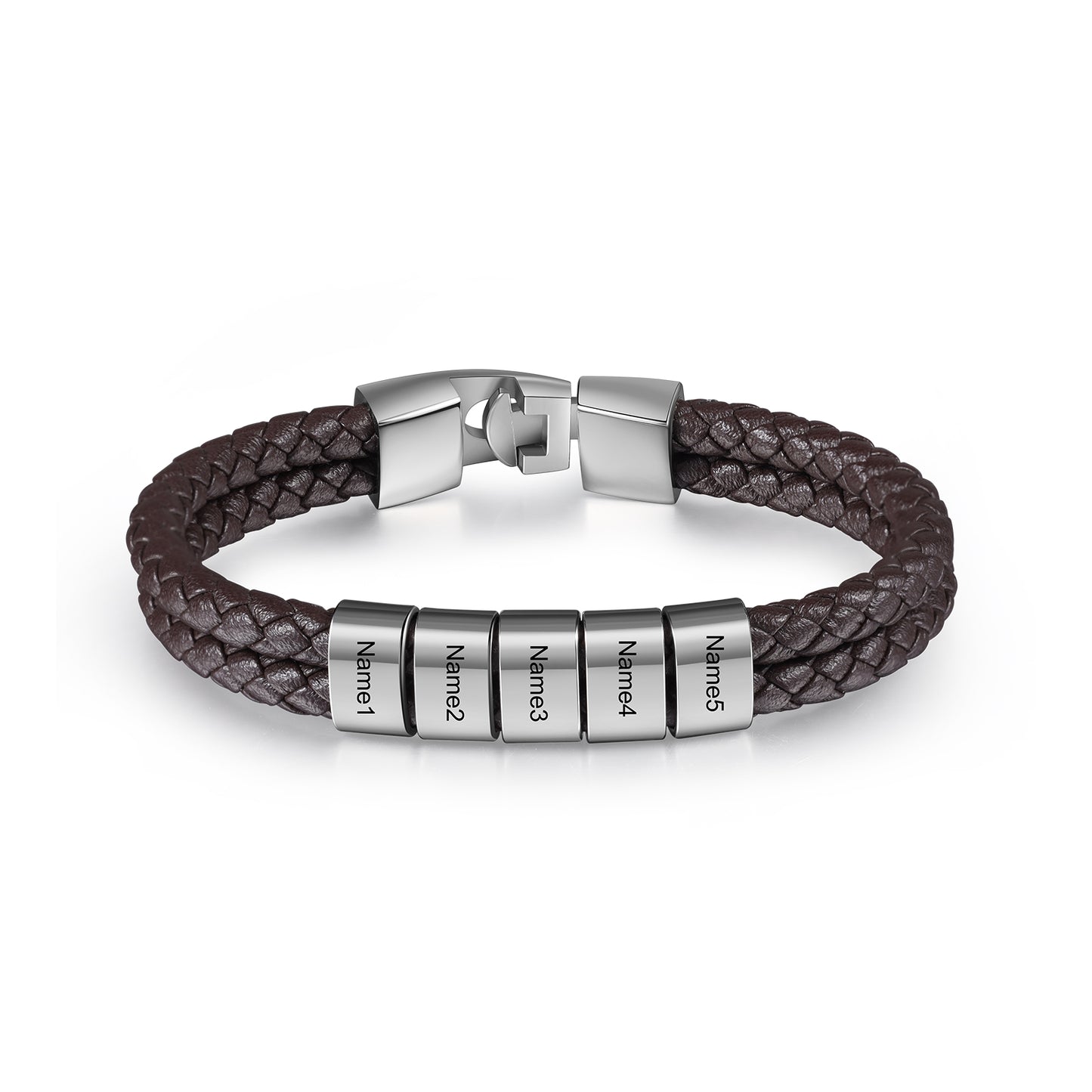 Custom Stainless Steel Black Bracelet