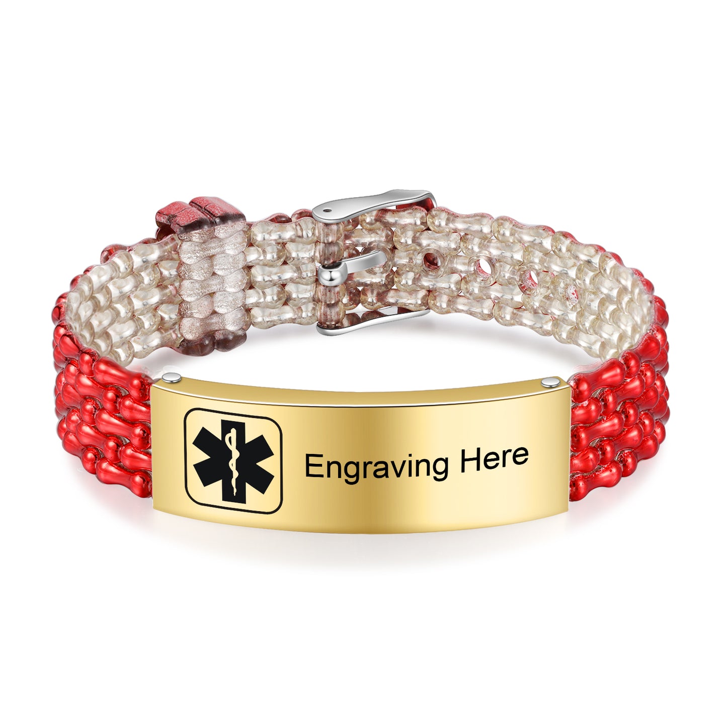 Custom Name Medical Bracelet