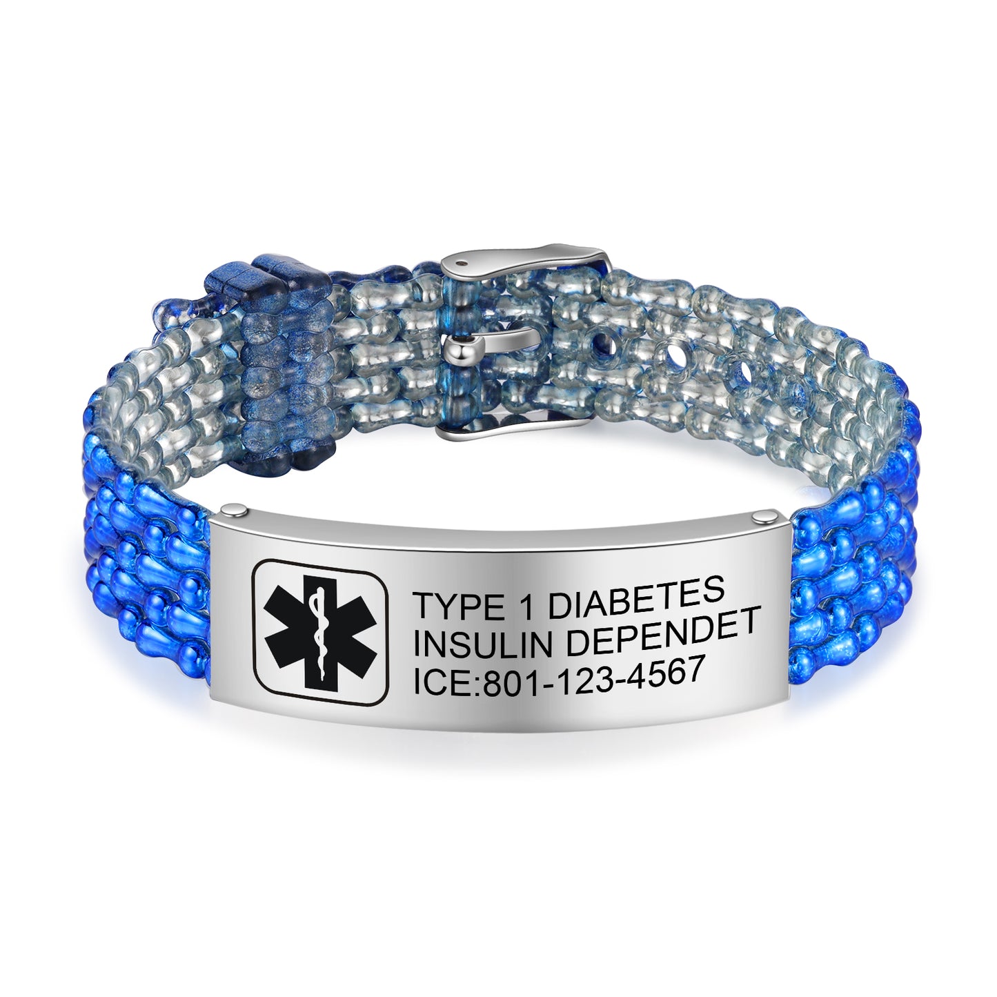 Custom Name Medical Bracelet