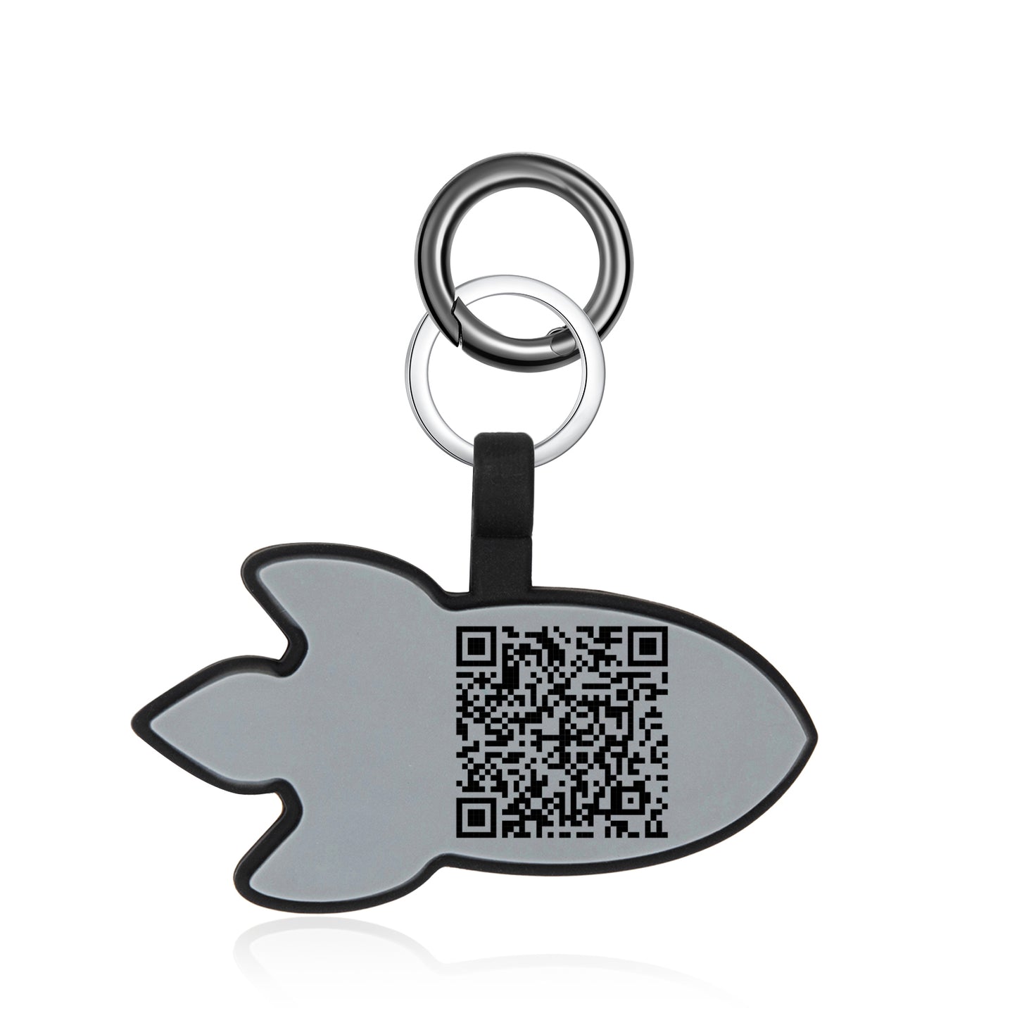 Personalized Rocket Dog Tag