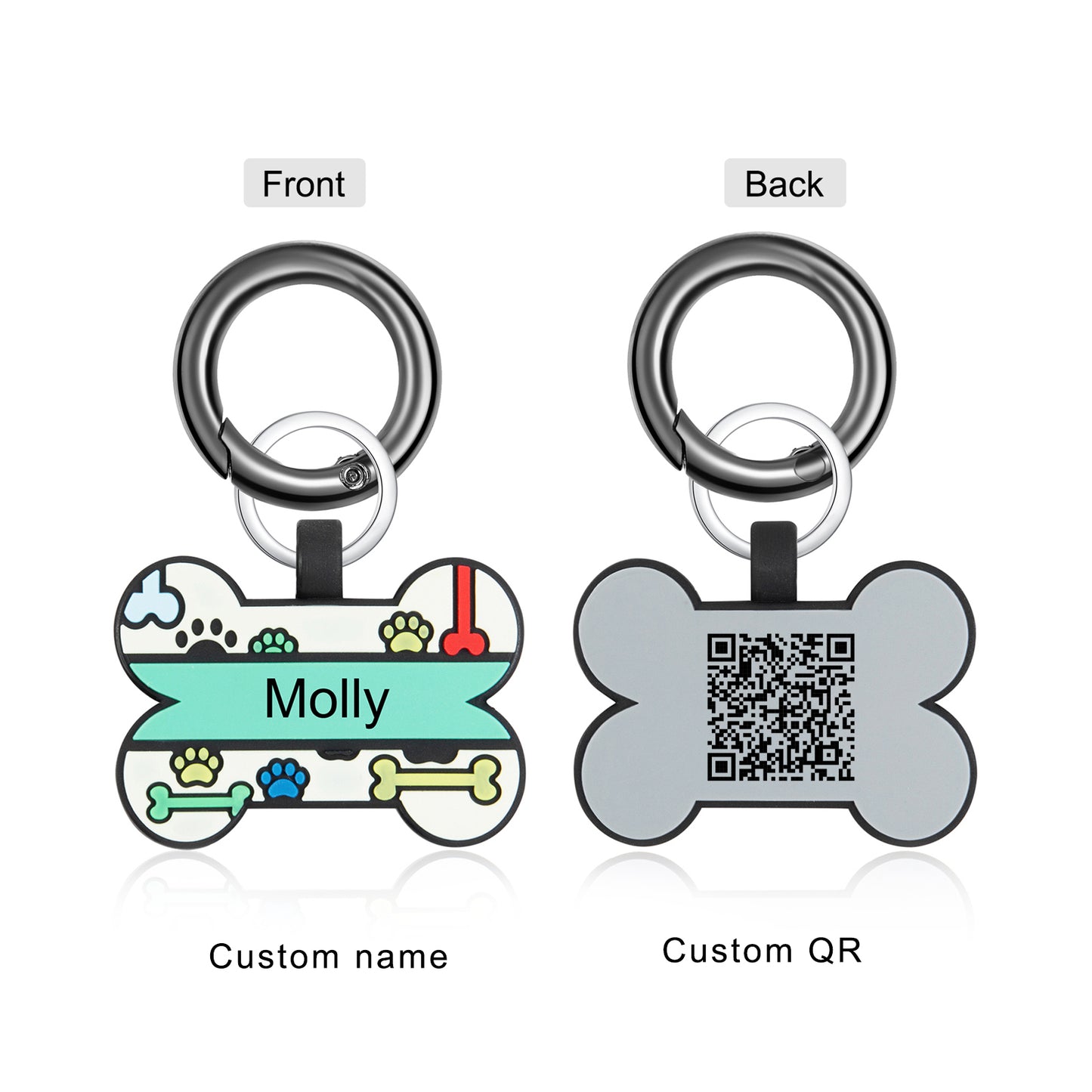 Custom Bone Dog Tag