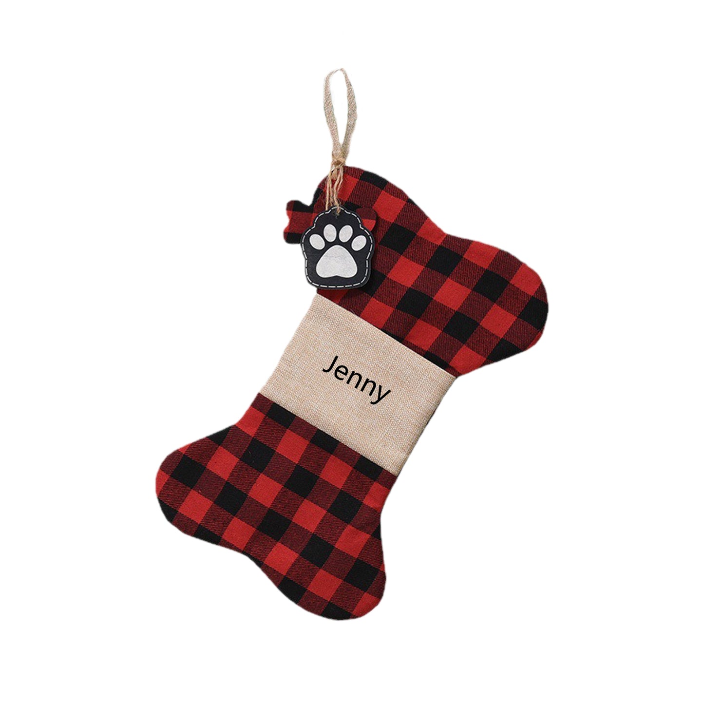 Custom Name Bone Christmas Ornament