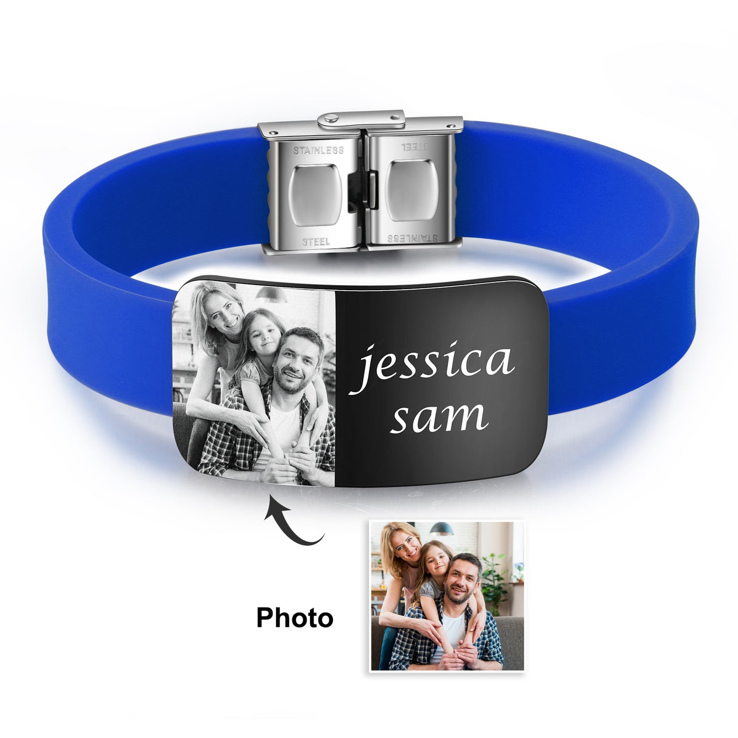 Custom Photo Bracelet