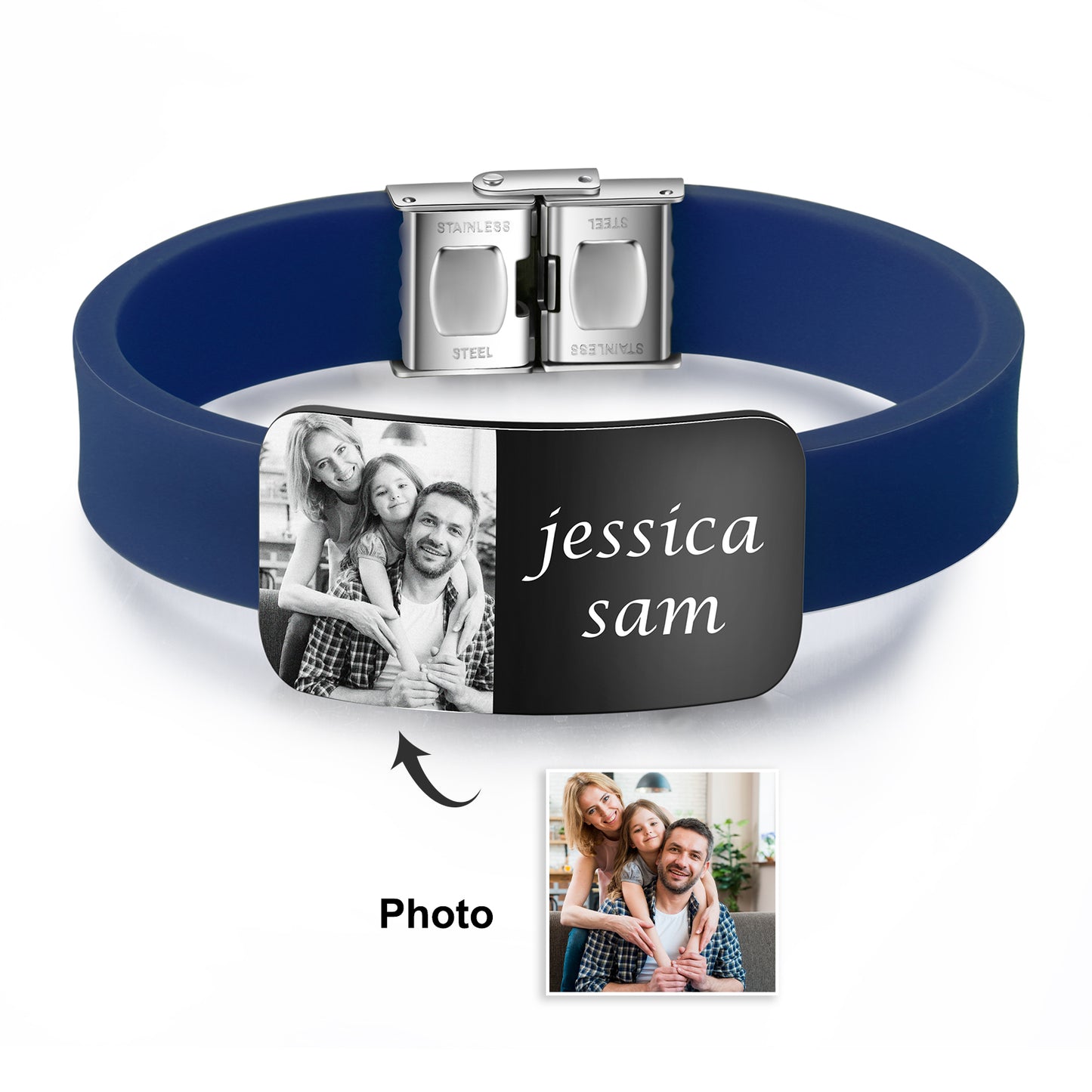 Custom Photo Bracelet