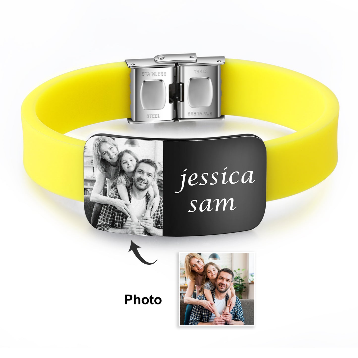 Custom Photo Bracelet