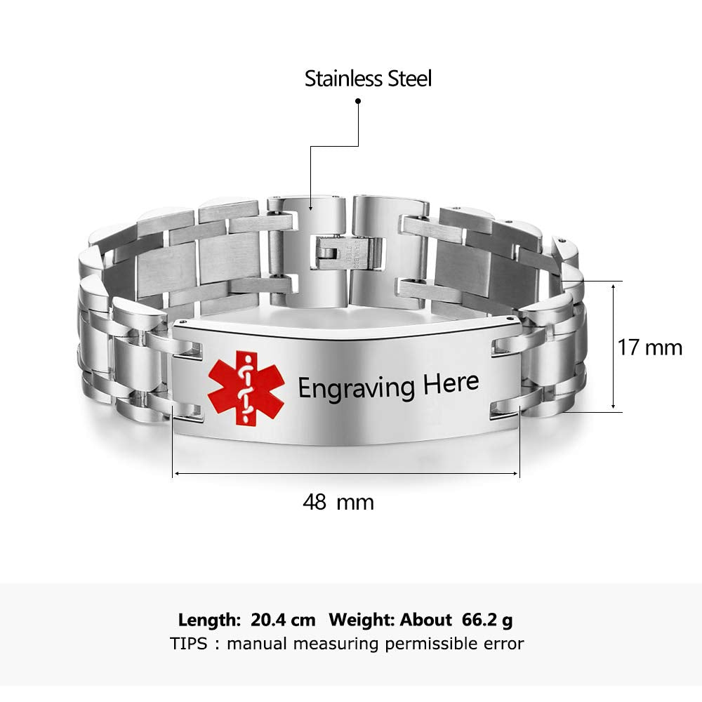 Custom Medical Bracelet