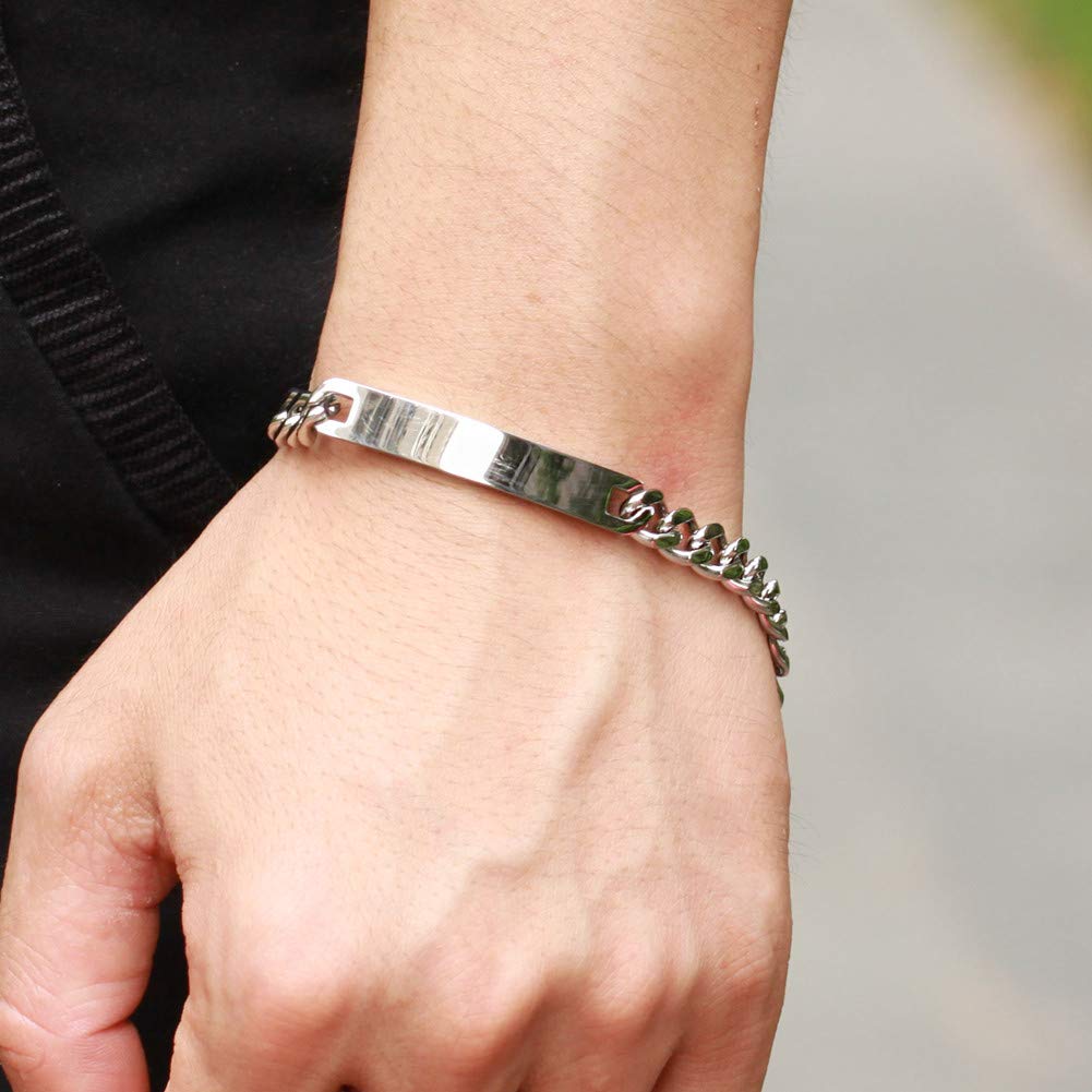 Stainless Steel Couple Bracelet