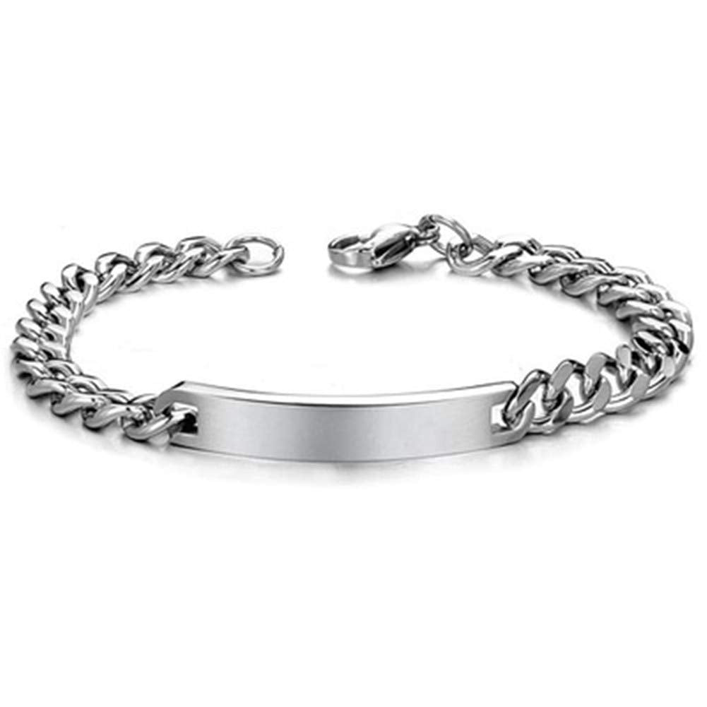 Stainless Steel Couple Bracelet