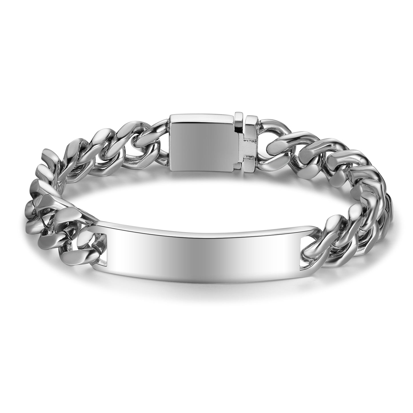 Custom Stainless Steel Couple Bracelet