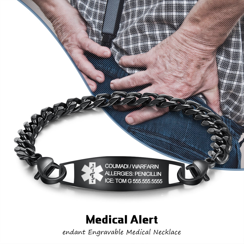 Custom Medical Bracelet