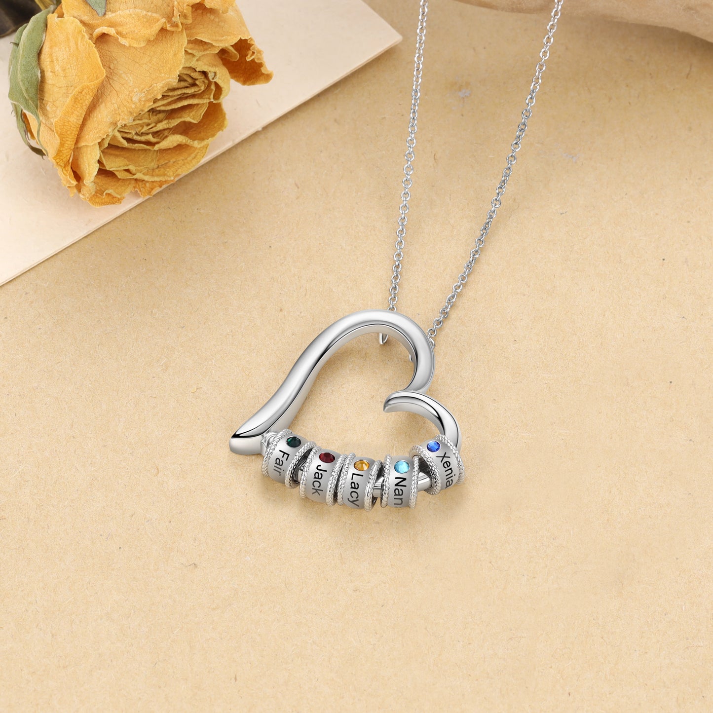 Custom Heart Necklace