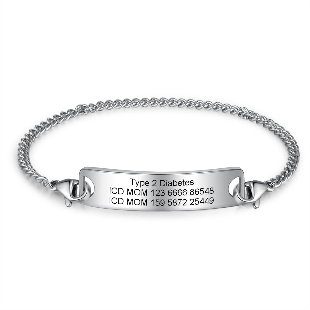 Custom Medical Bracelet