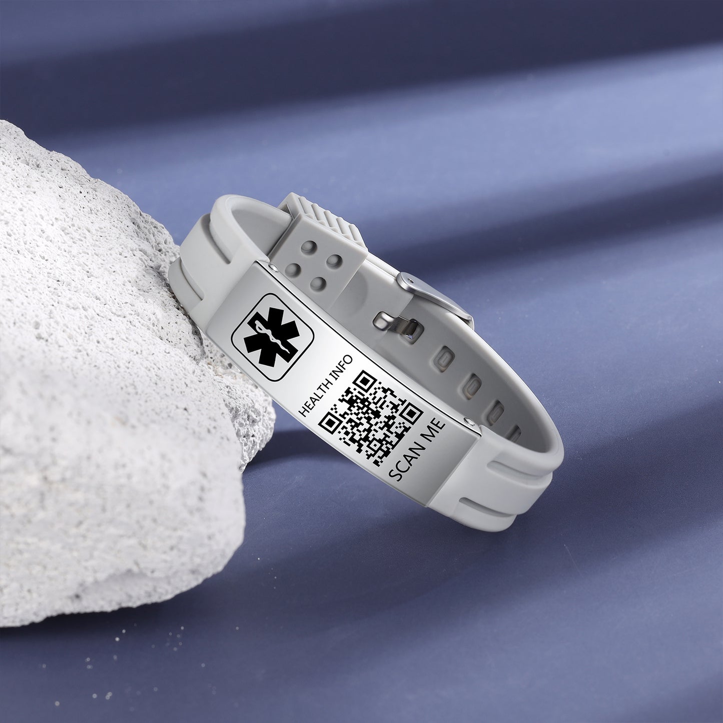 QR Code Medical Alert Bracelet