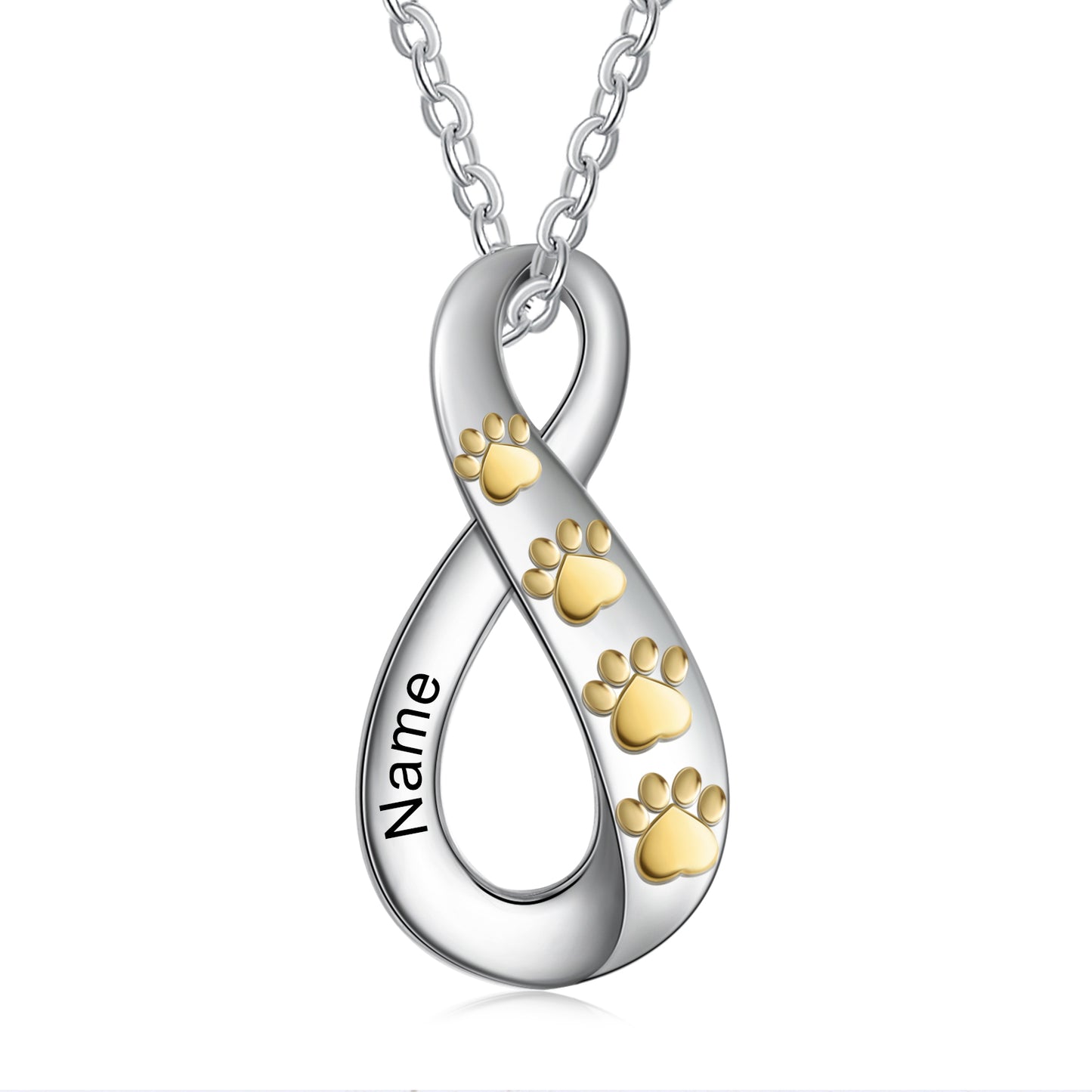 Custom Name Infinity Necklace