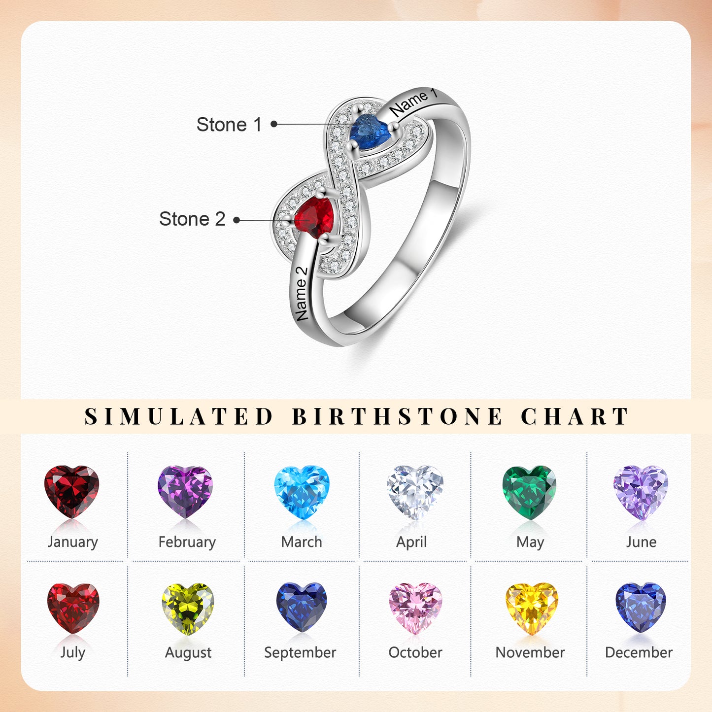 Custom Heart Ring