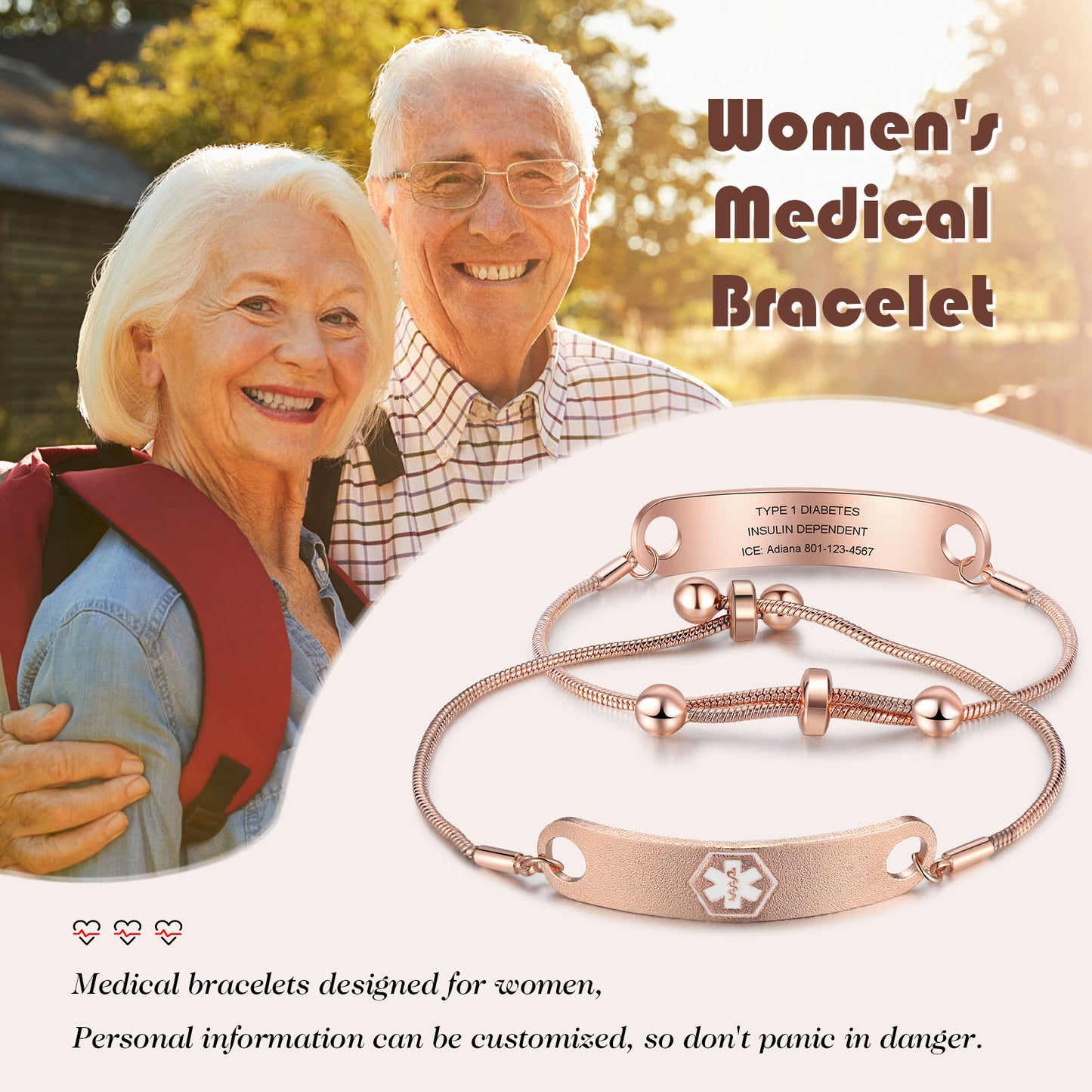 Custom Medical Bracelet