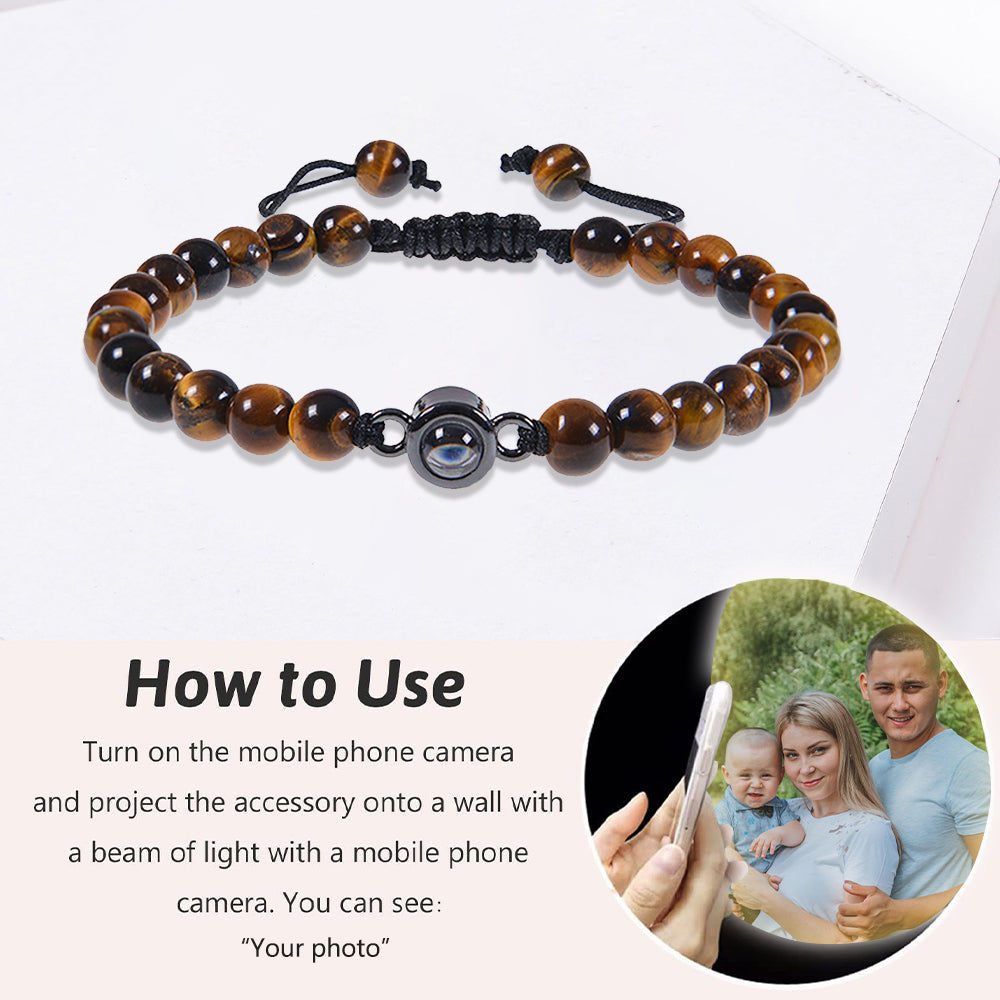 Custom Photo Projection Bracelet