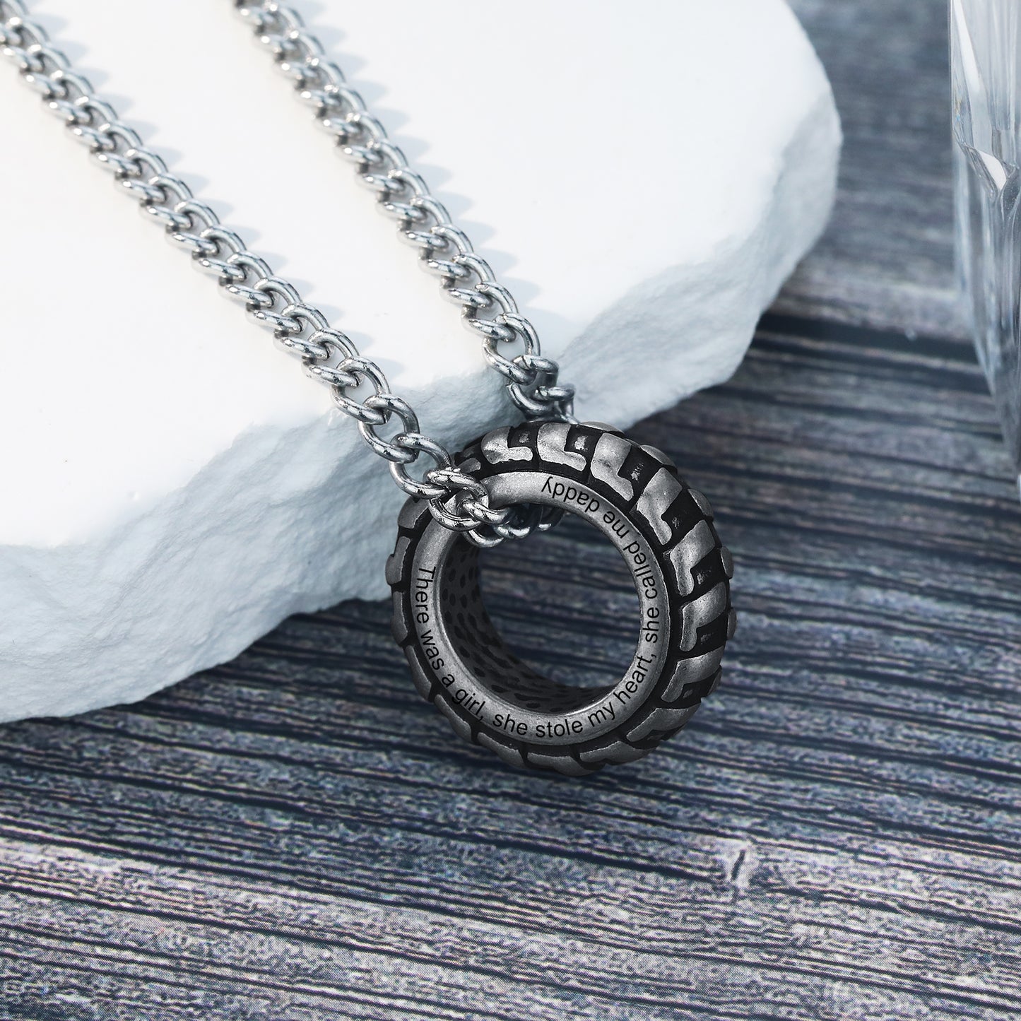 Custom Tire Necklace