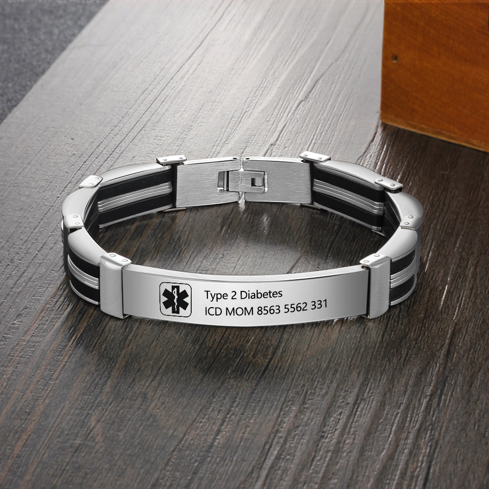 Custom Medical Bracelet