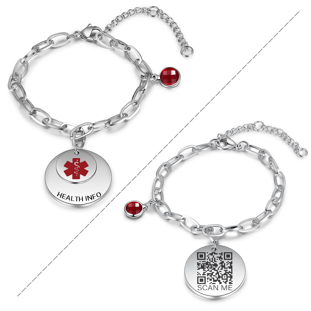 Stainless Steel Medical Bracelet