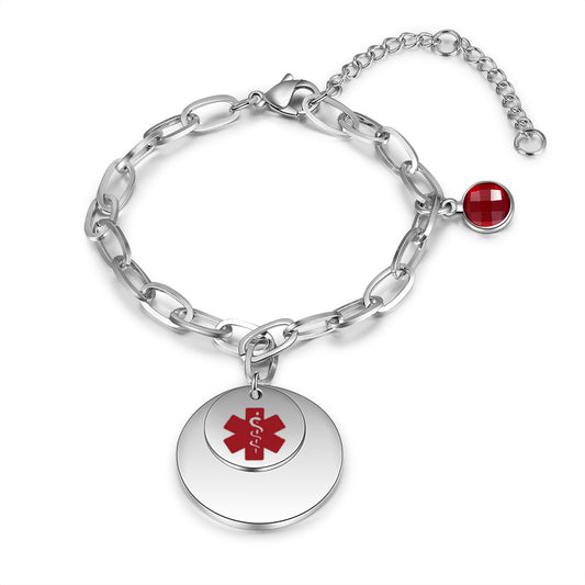 Stainless Steel Medical Bracelet