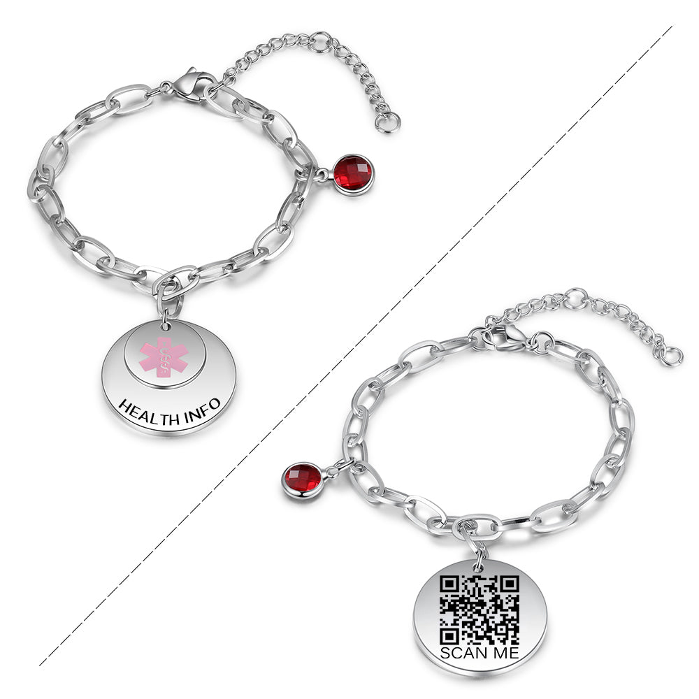 Stainless Steel Medical Bracelet