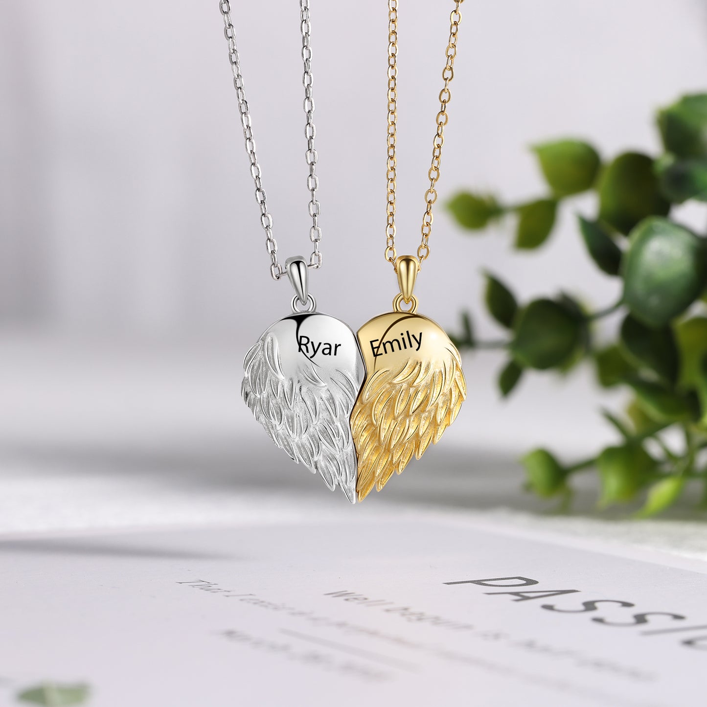 Custom Couple Necklace