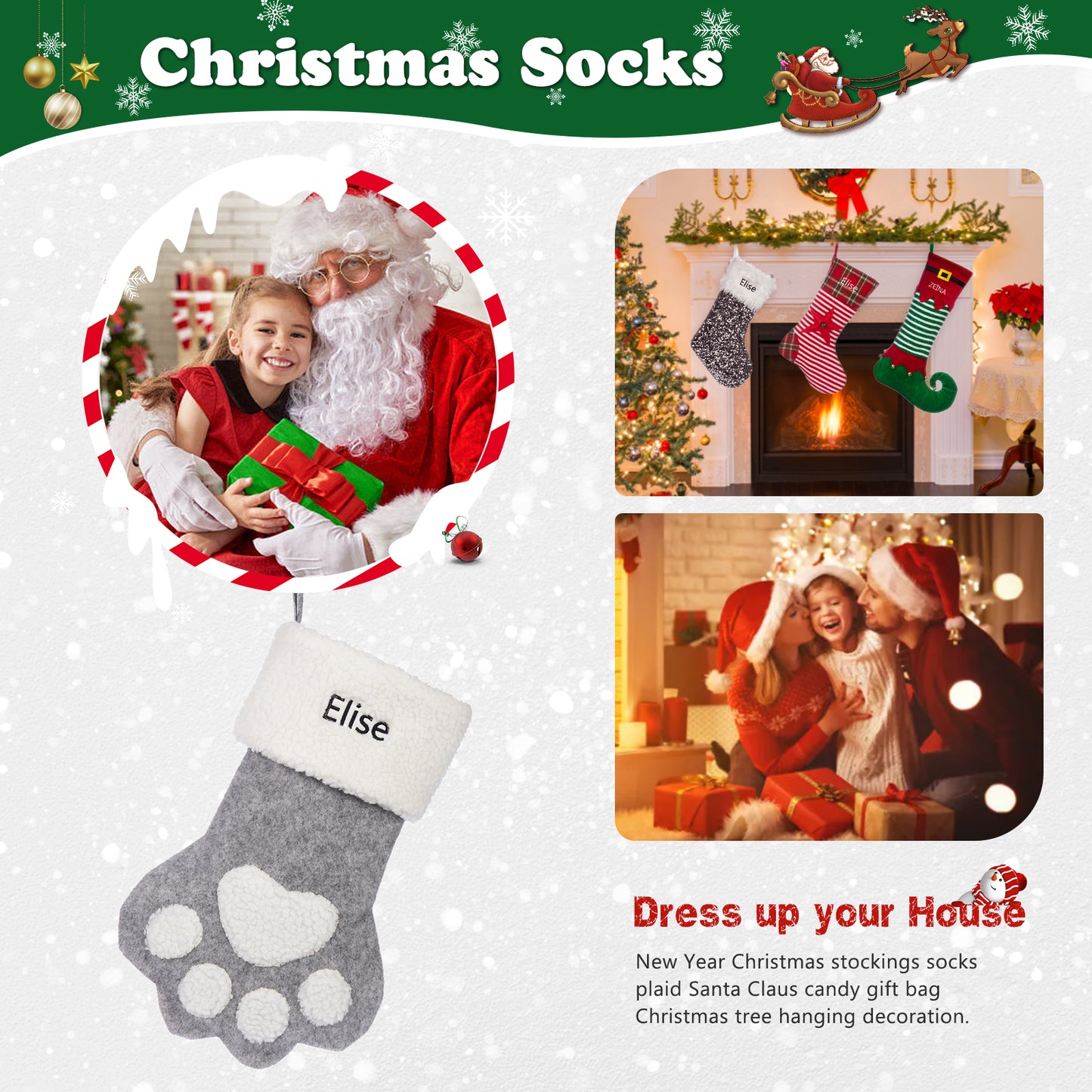 Custom Christmas stockings