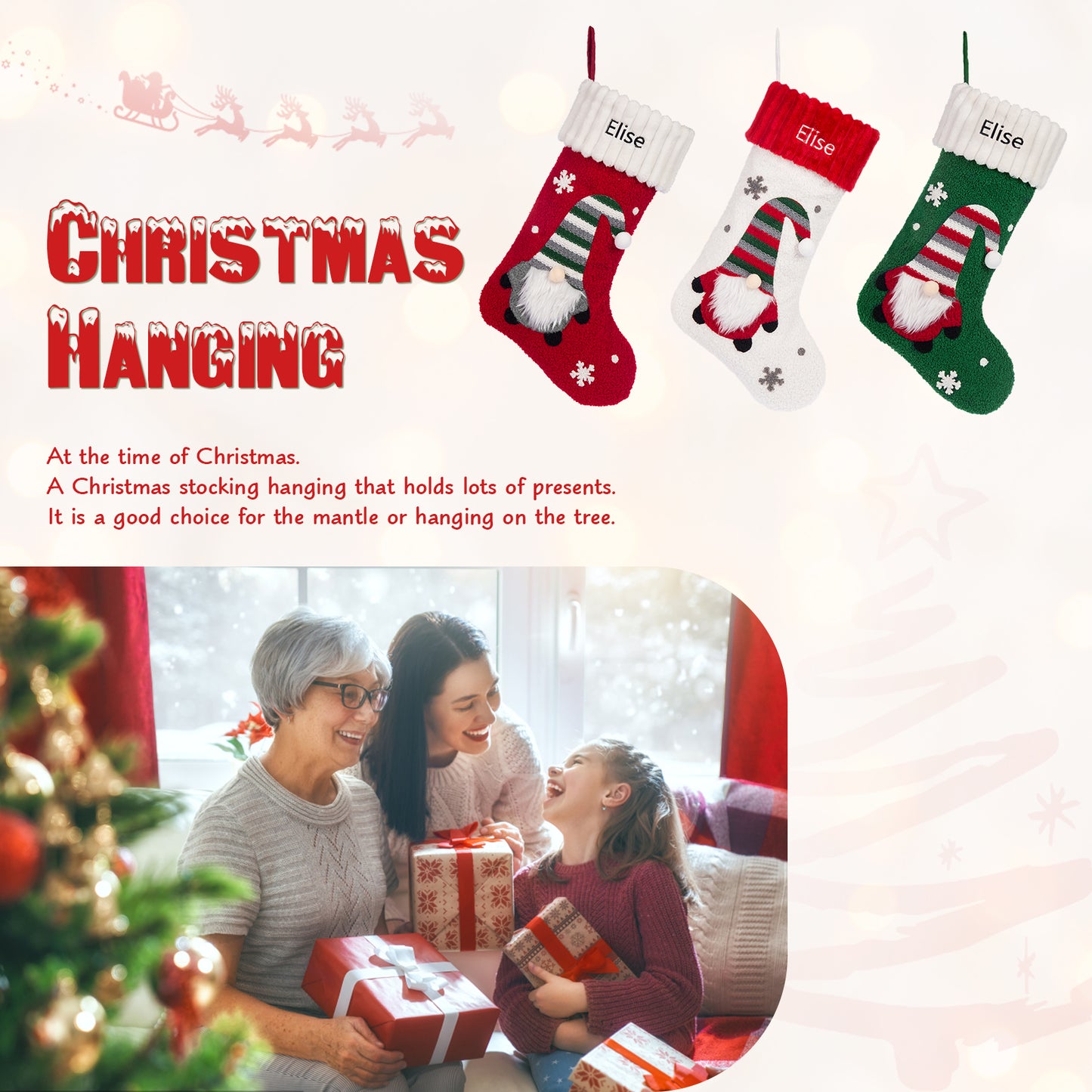 Custom Christmas stockings