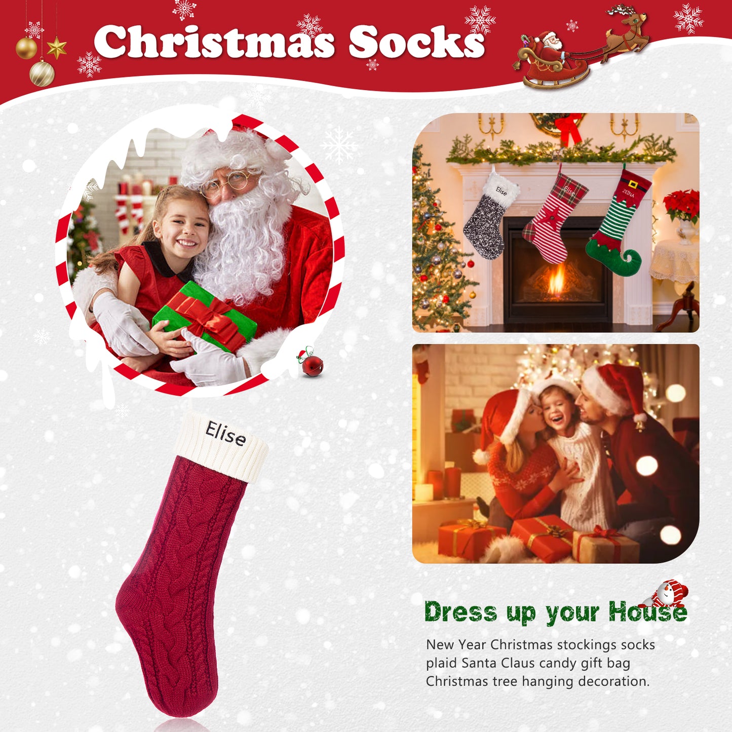 Custom Christmas stockings