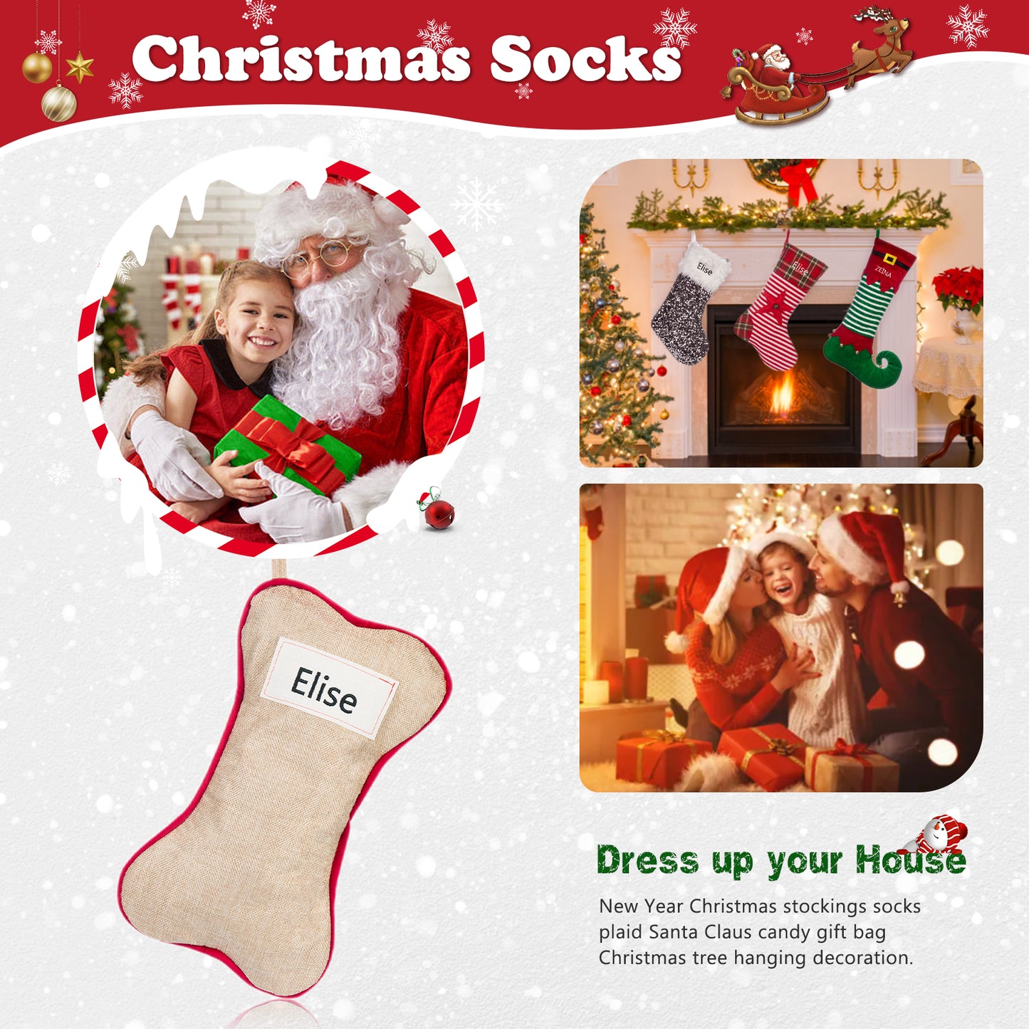 Custom Christmas stockings