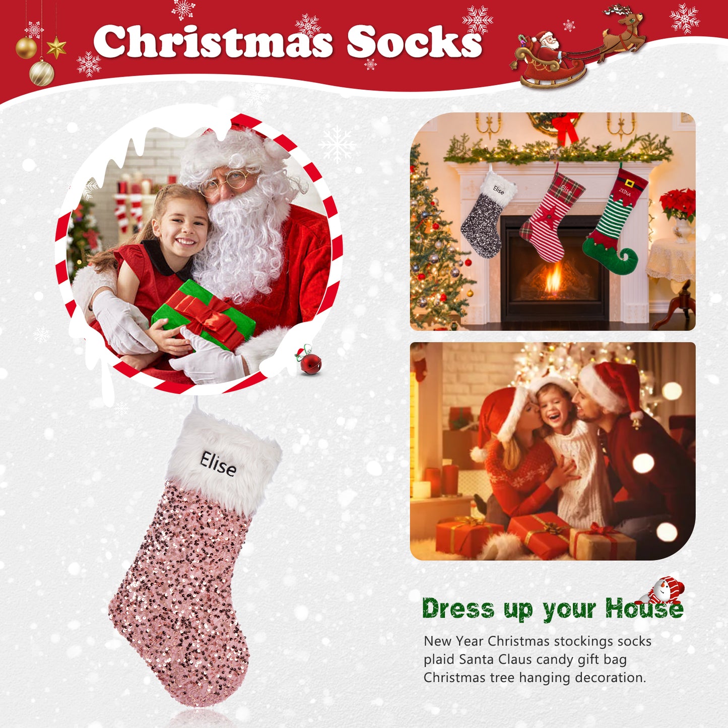 Custom Christmas stockings