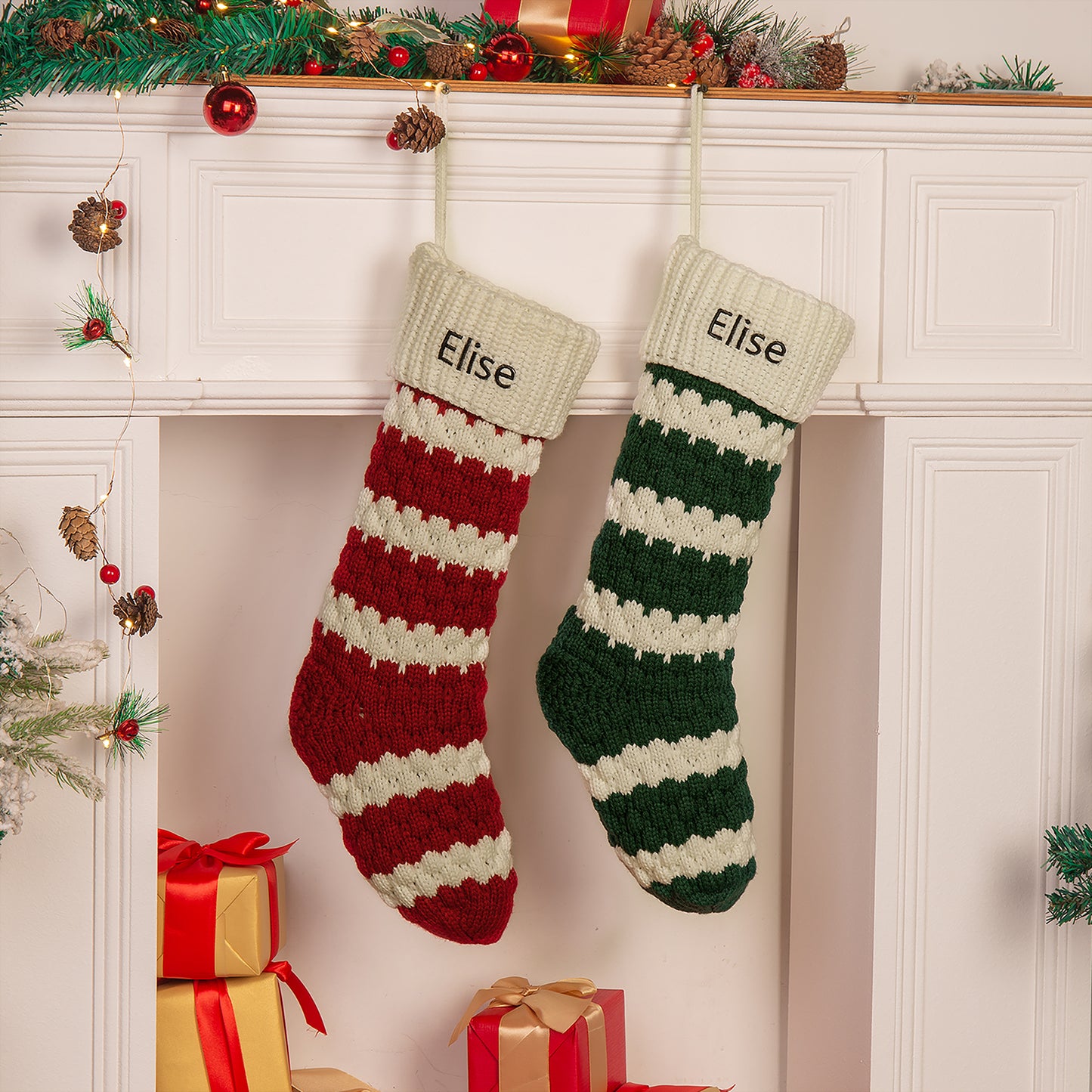 Custom Name Christmas stockings