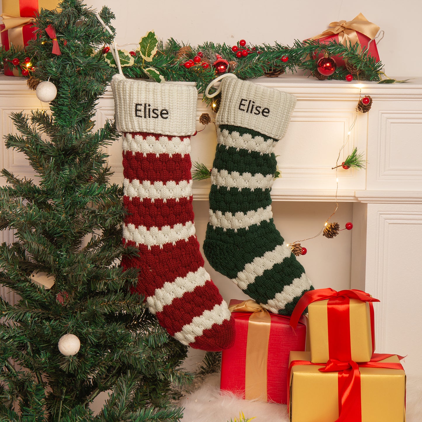 Custom Name Christmas stockings