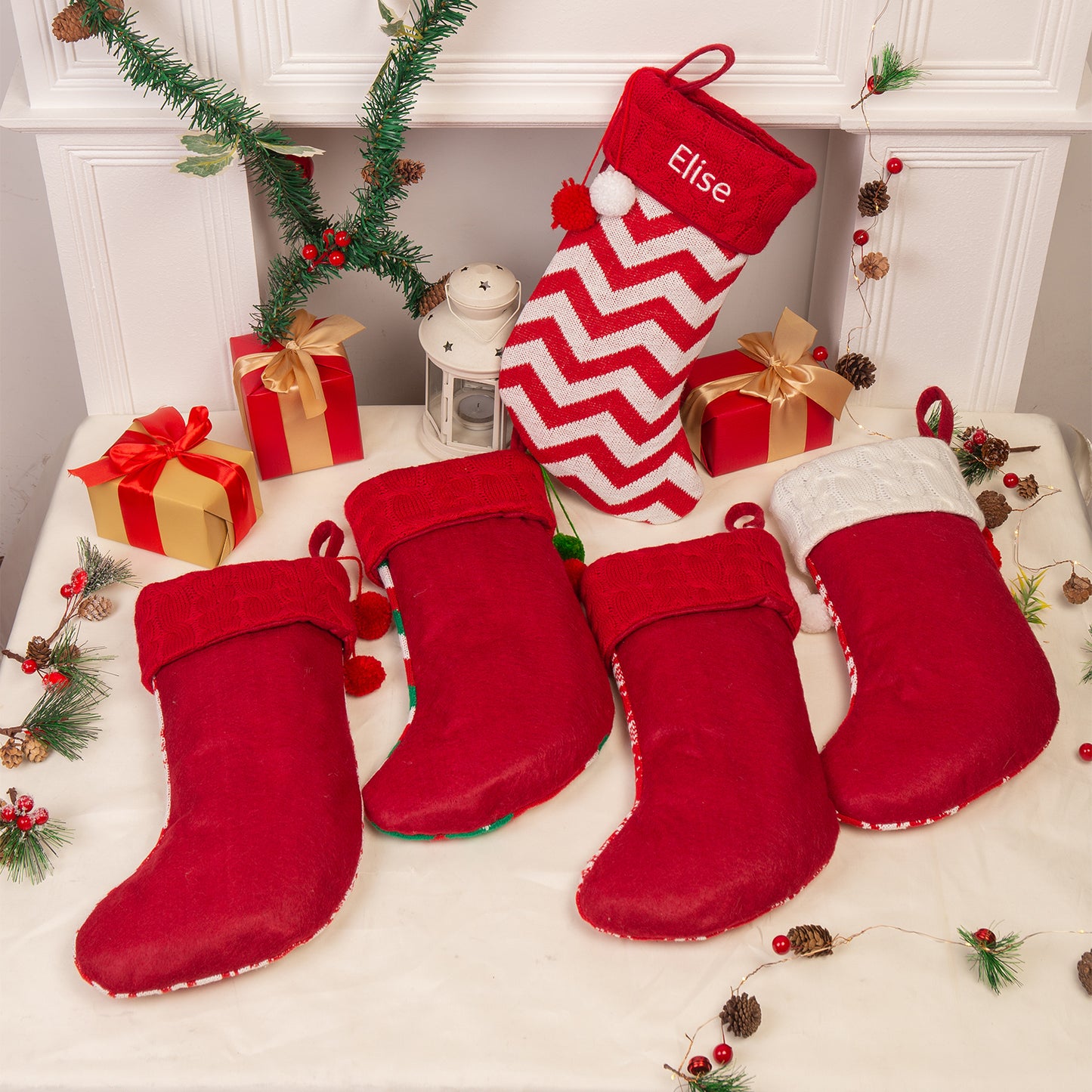 Custom Name Christmas stockings