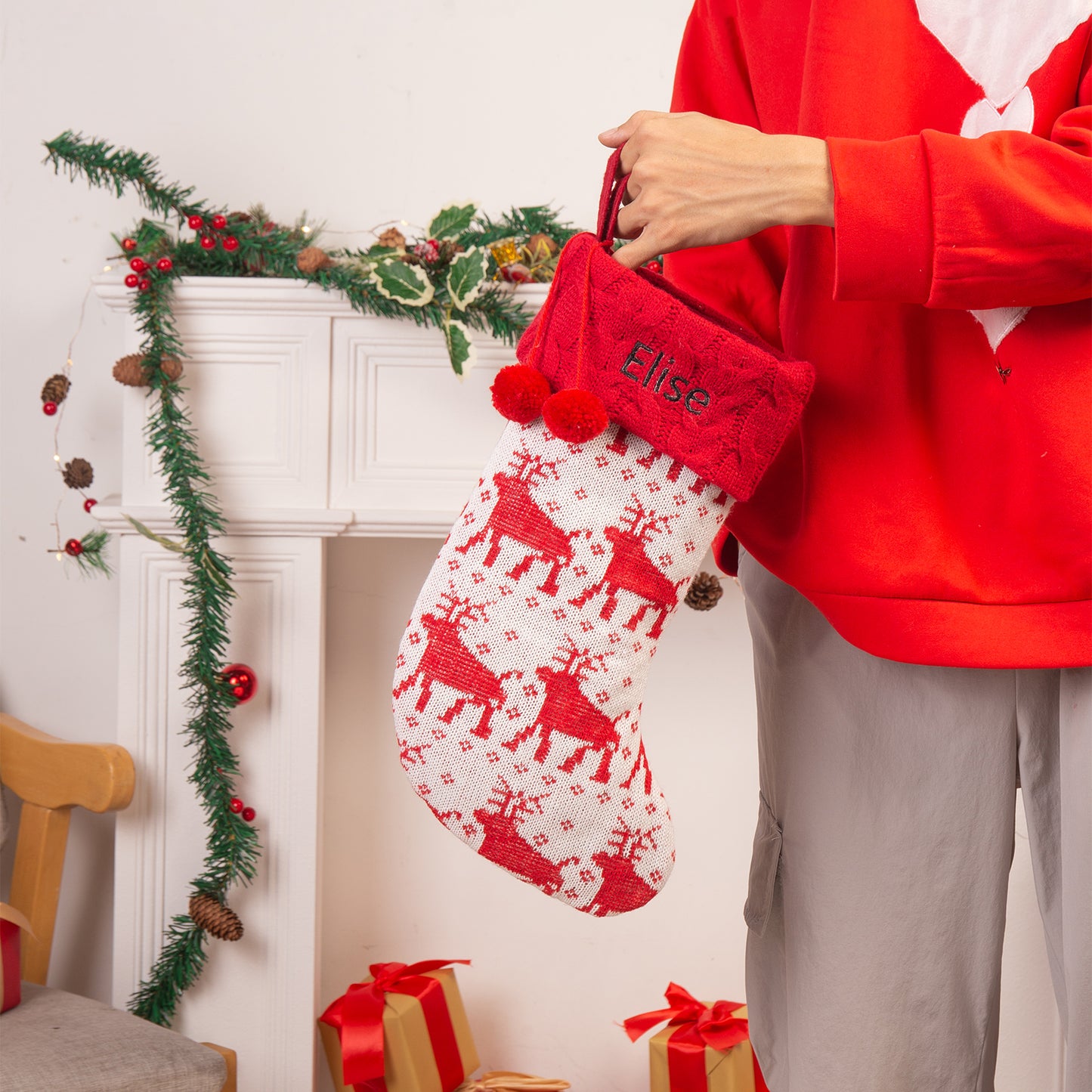 Custom Name Christmas stockings