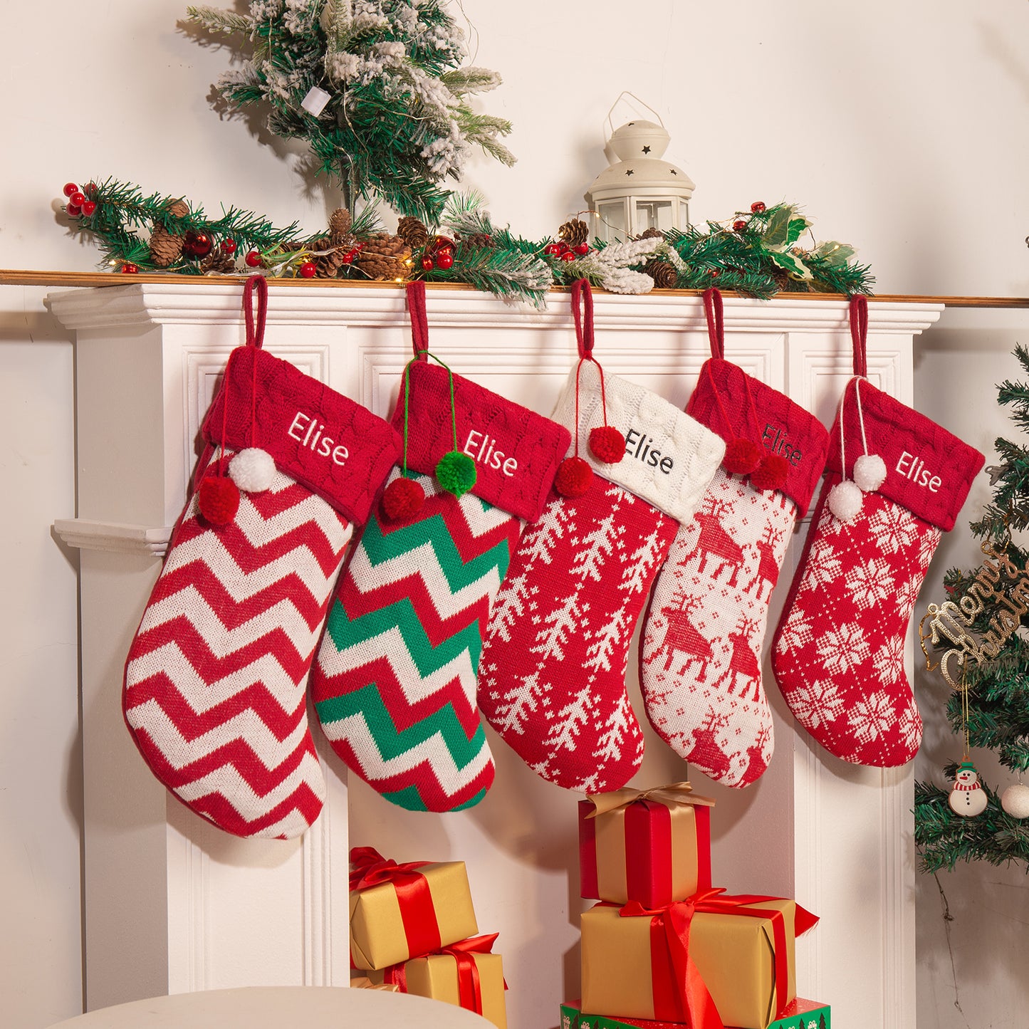 Custom Name Christmas stockings