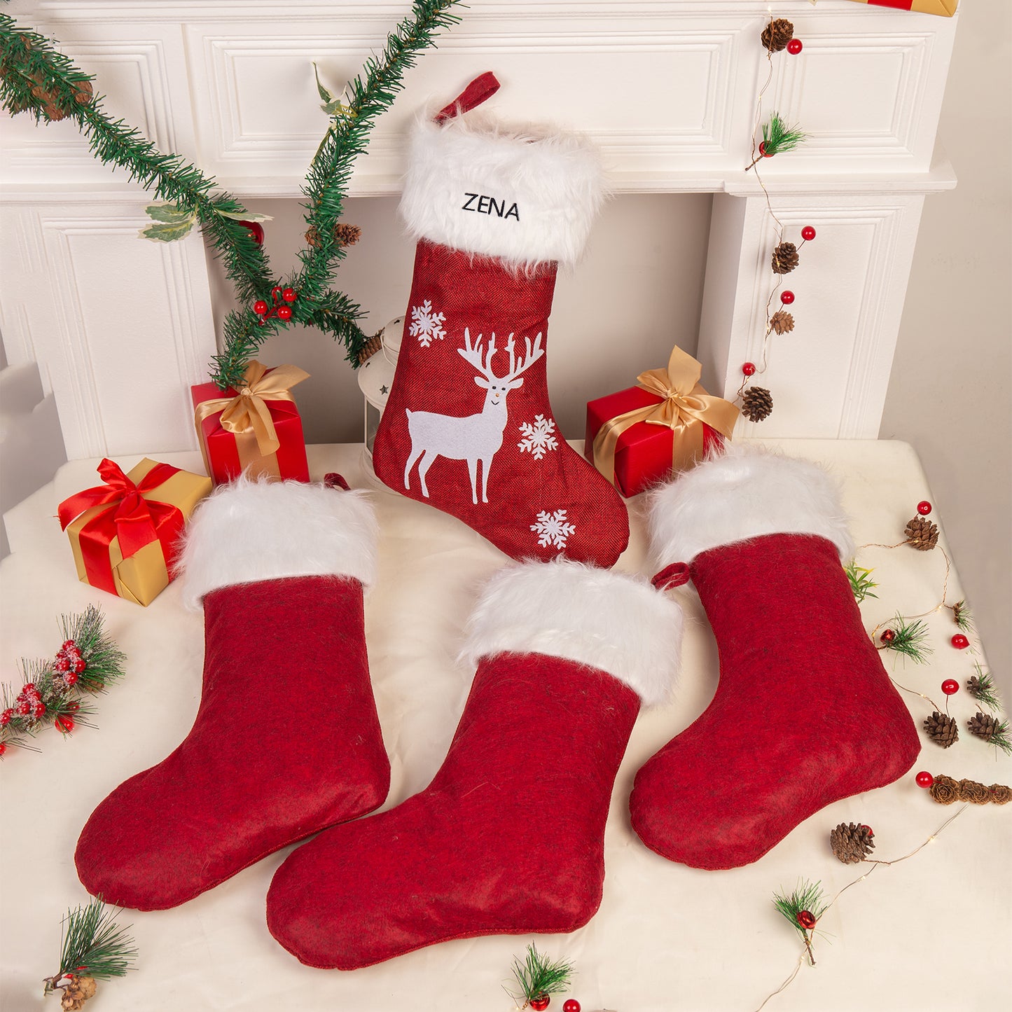 Custom Name Christmas stockings