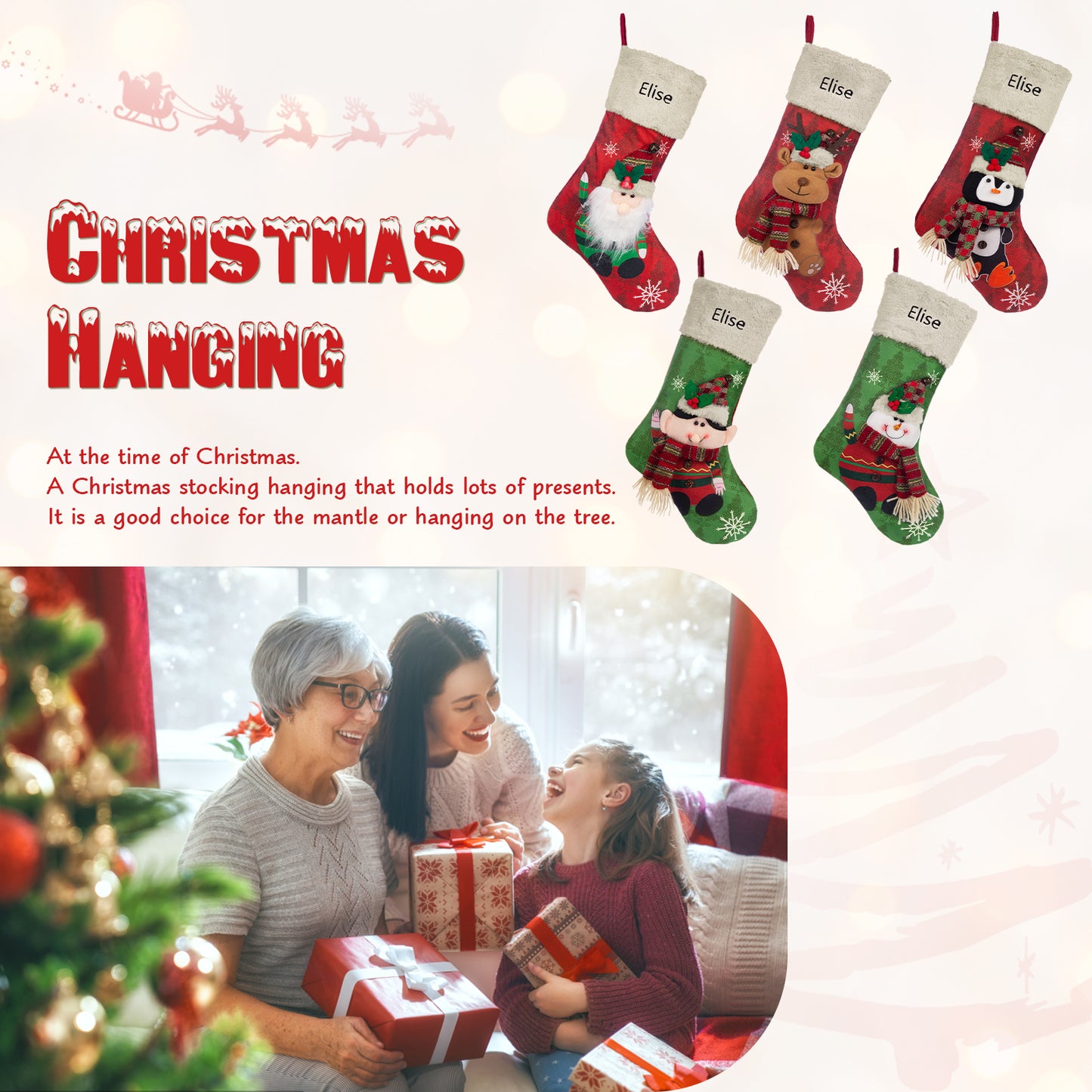 Custom Christmas stockings