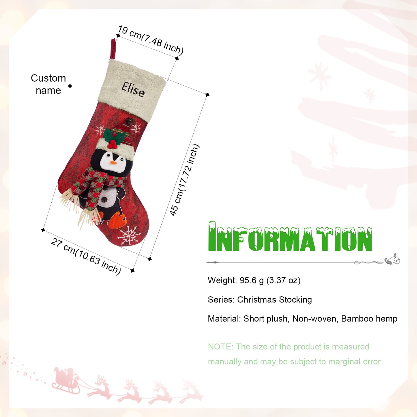 Custom Christmas stockings