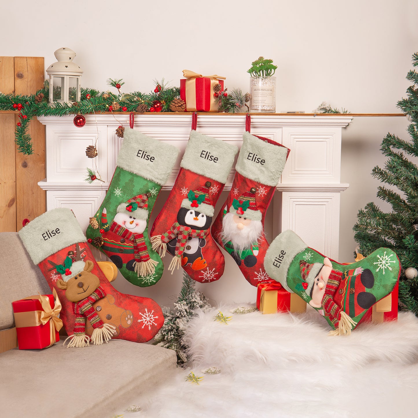 Custom Christmas stockings