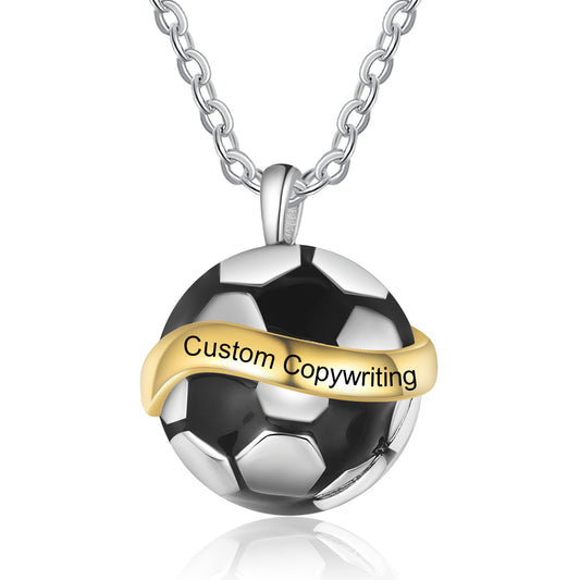 Custom Copy Football Necklace