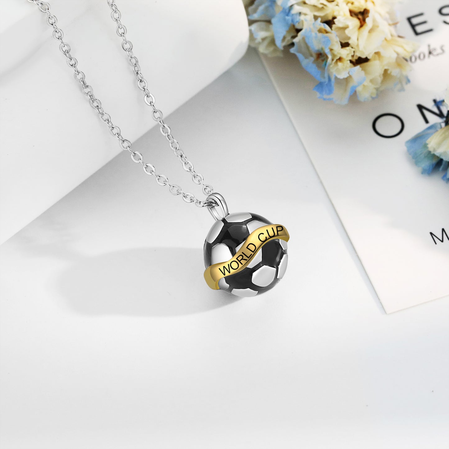 Custom Copy Football Necklace