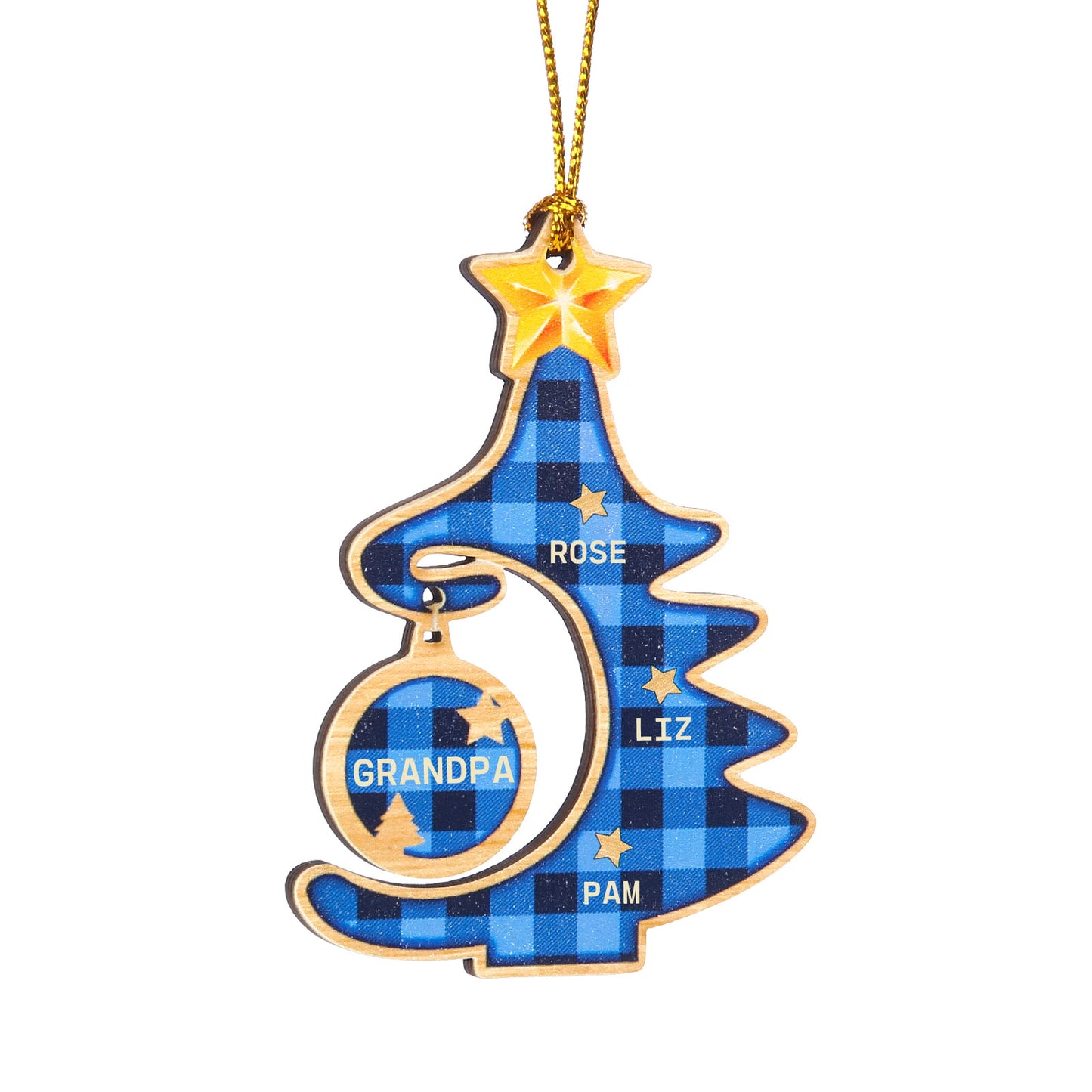 Christmas Tree Personalized Christmas Ornament