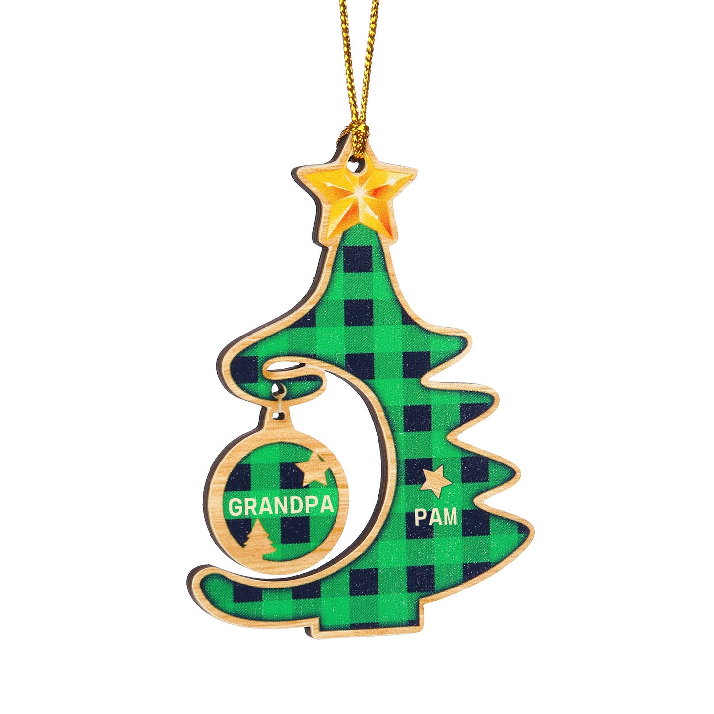 Christmas Tree Personalized Christmas Ornament