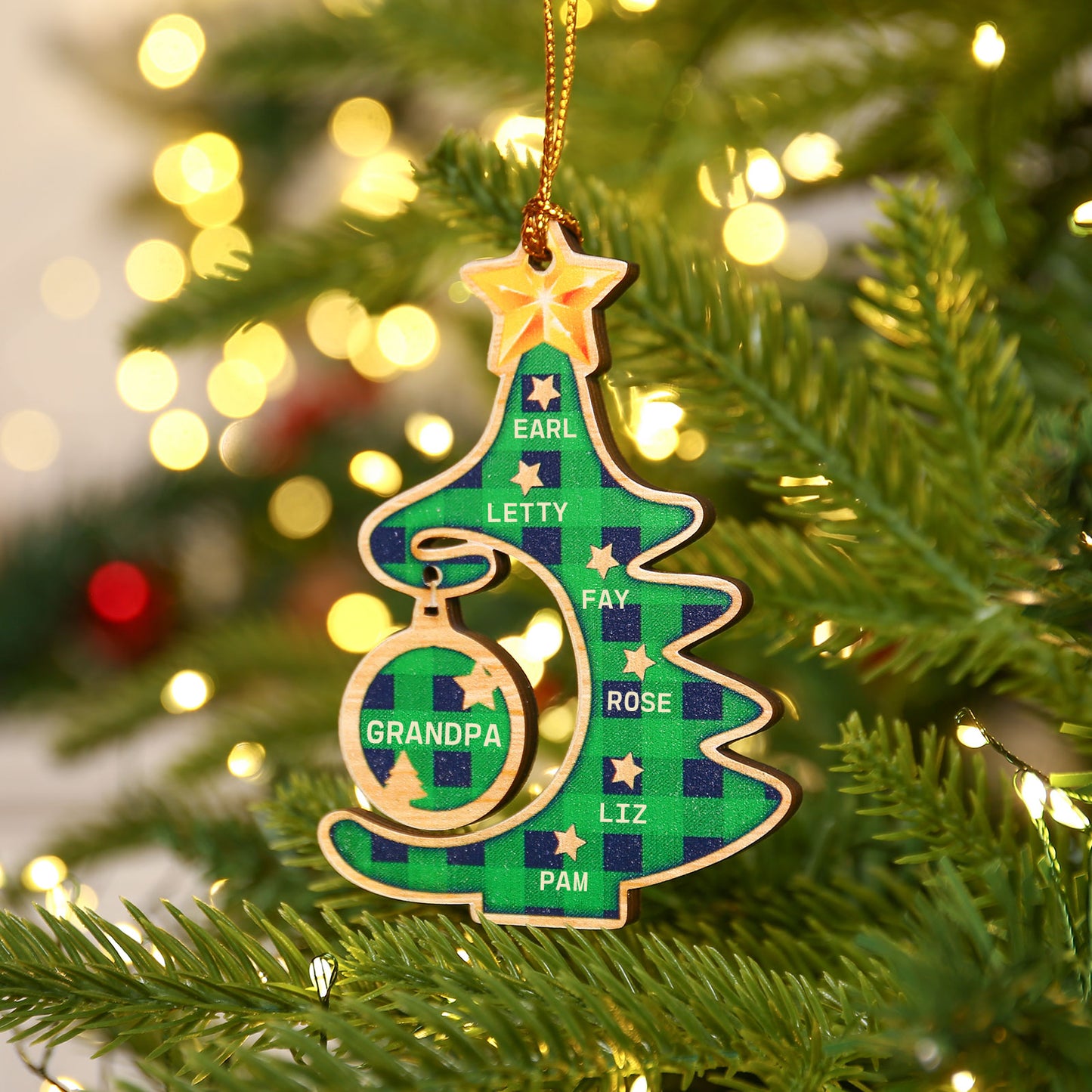 Christmas Tree Personalized Christmas Ornament