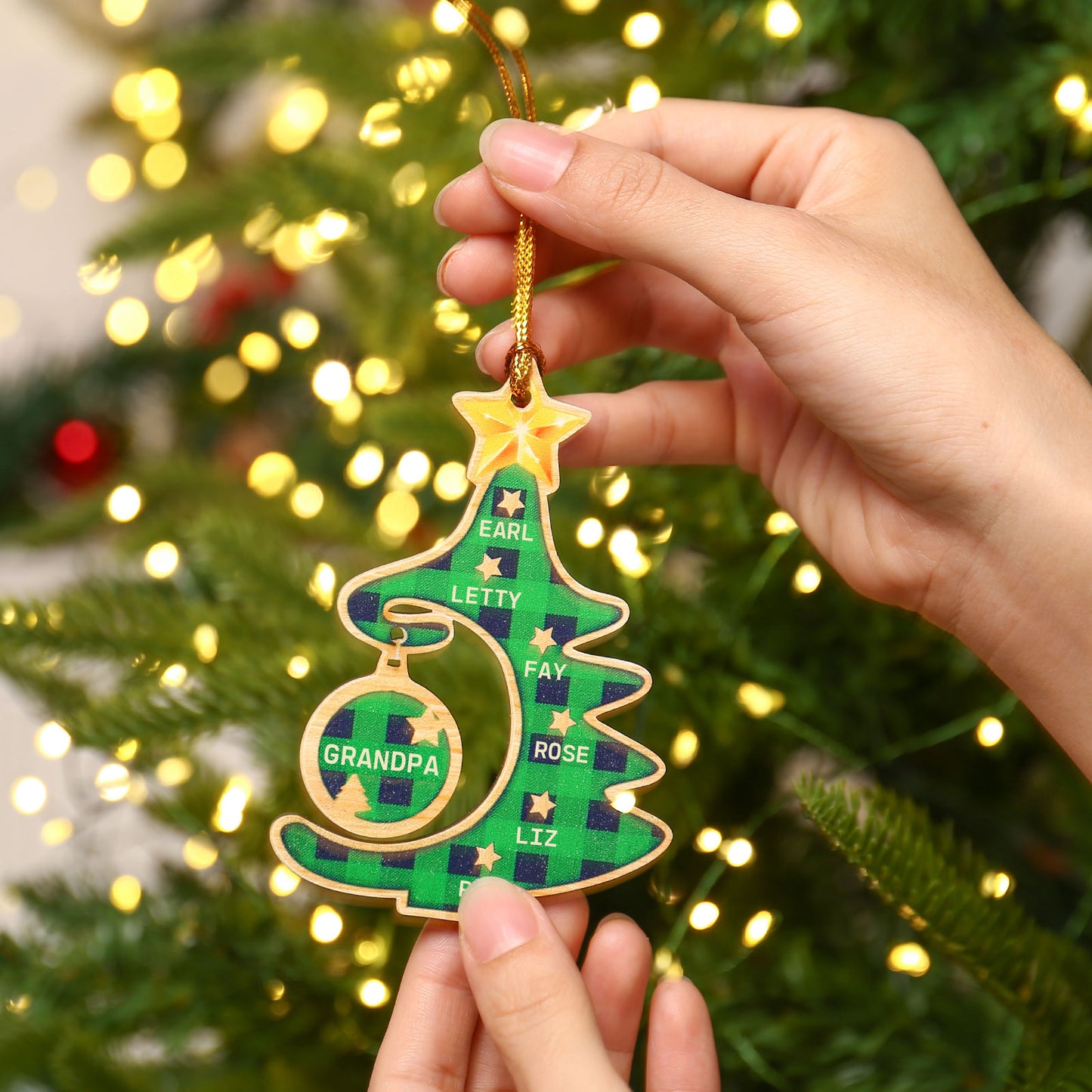 Christmas Tree Personalized Christmas Ornament